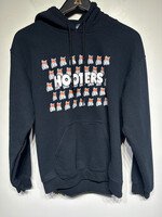 Hooters 00s Black Logo Hoodie S