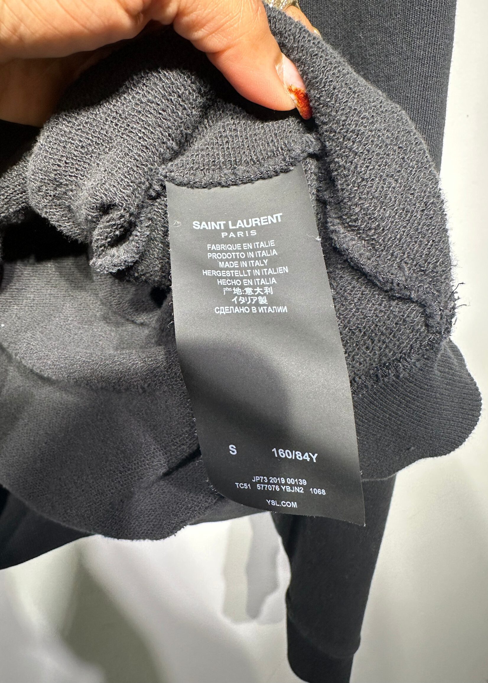 Saint Laurent 2019 Star Logo Sweater S