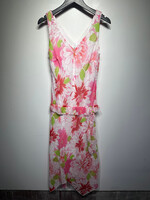 Los Angeles Girl Vintage Floral Drop Hem Dress 10/M