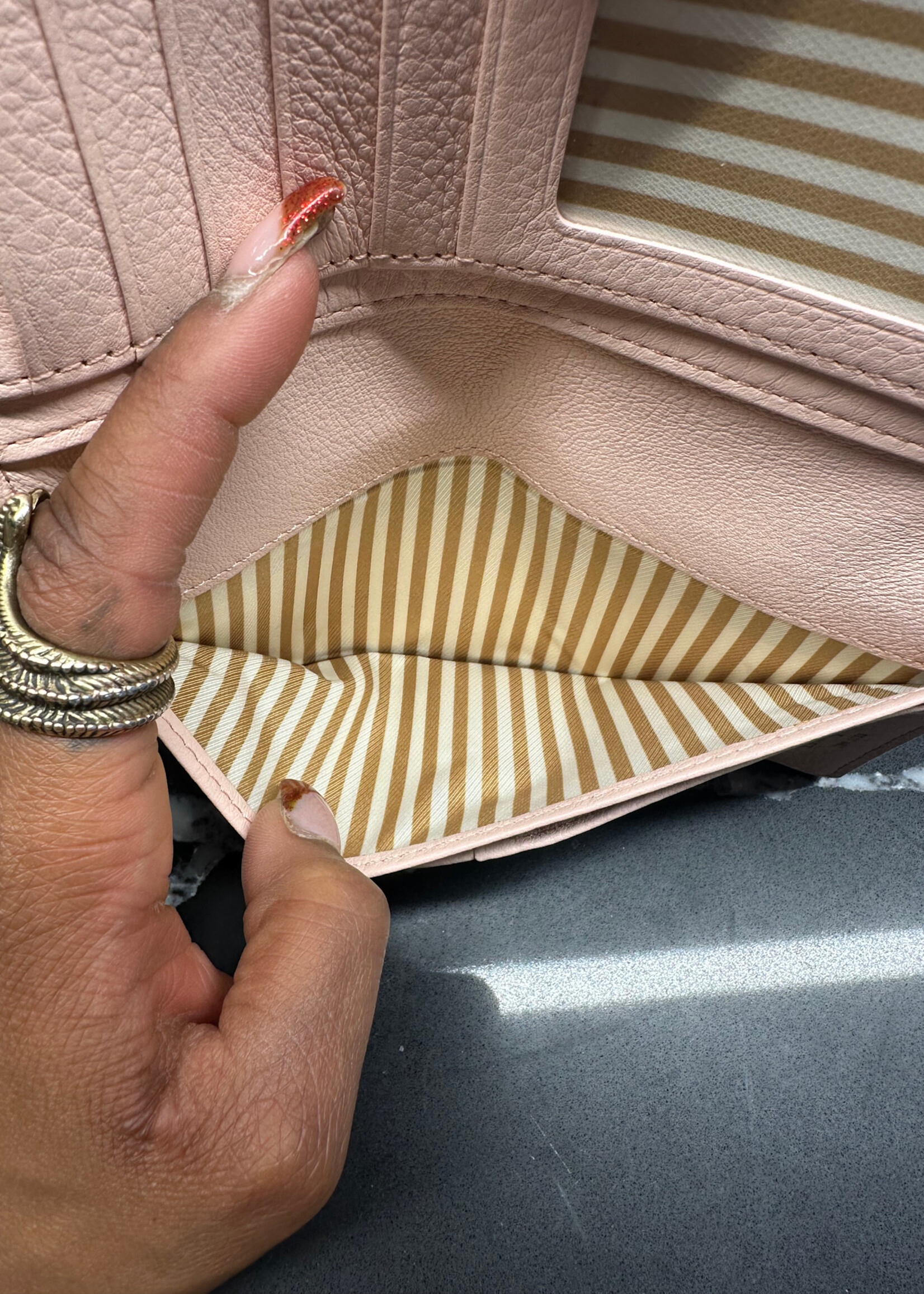 Kate Spade New York Pale Pink Wallet in Box