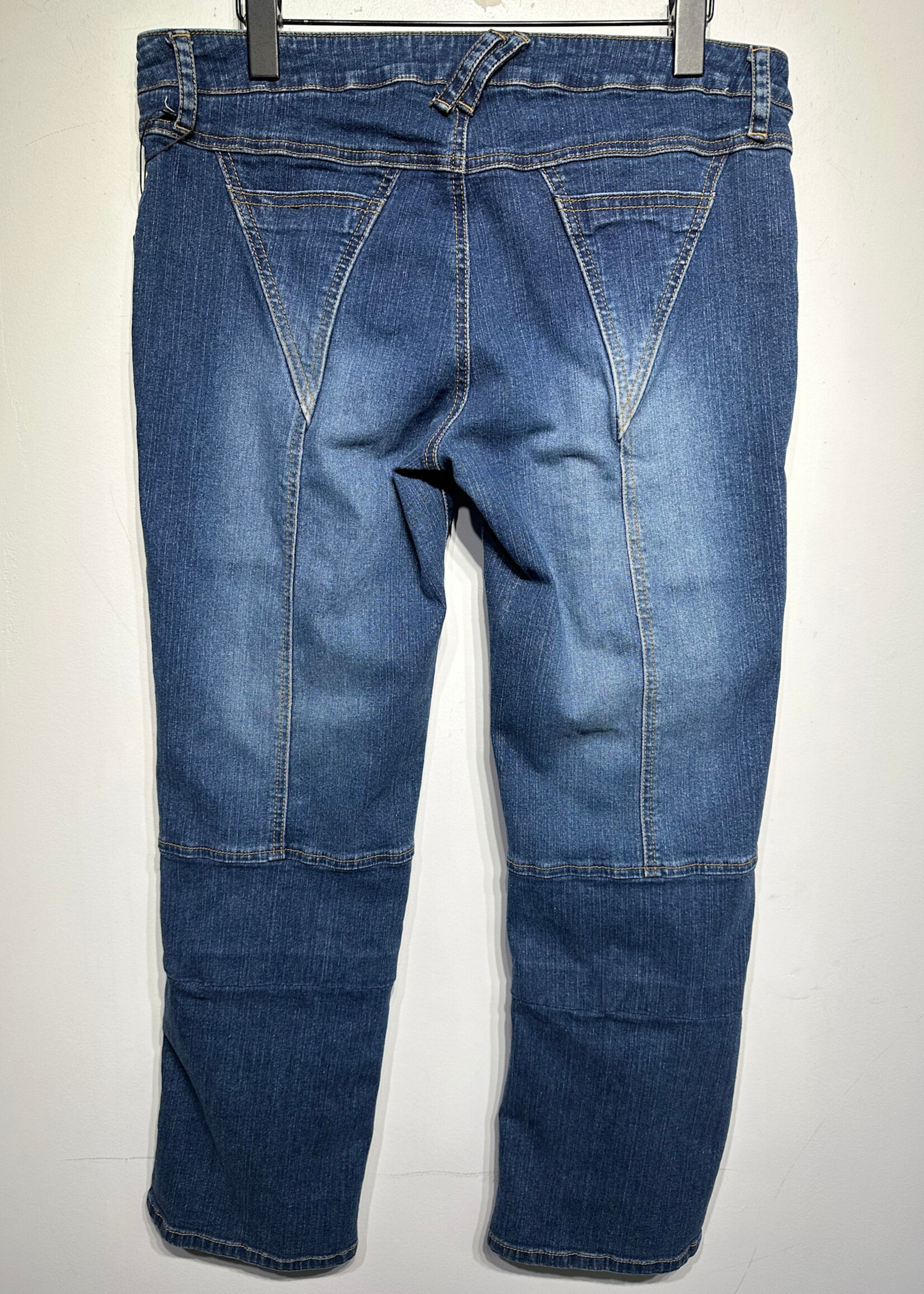 Baby Phat Pink Zipper Y2K Jeans 13/Fem 33