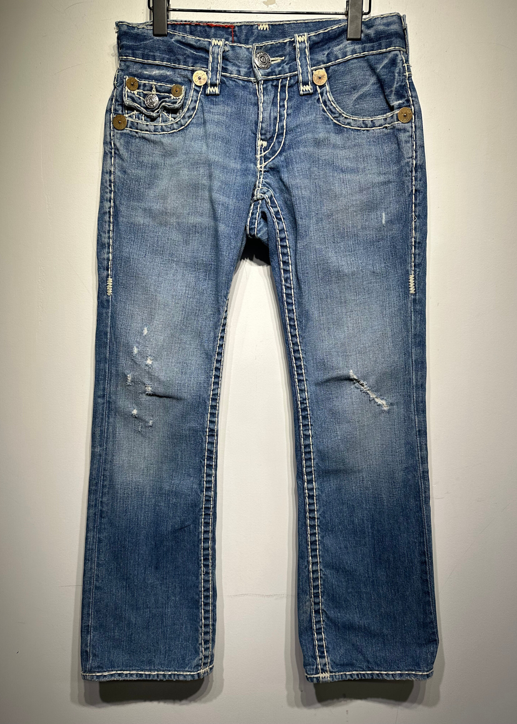 True Religion Light Wash Billy Jeans 28