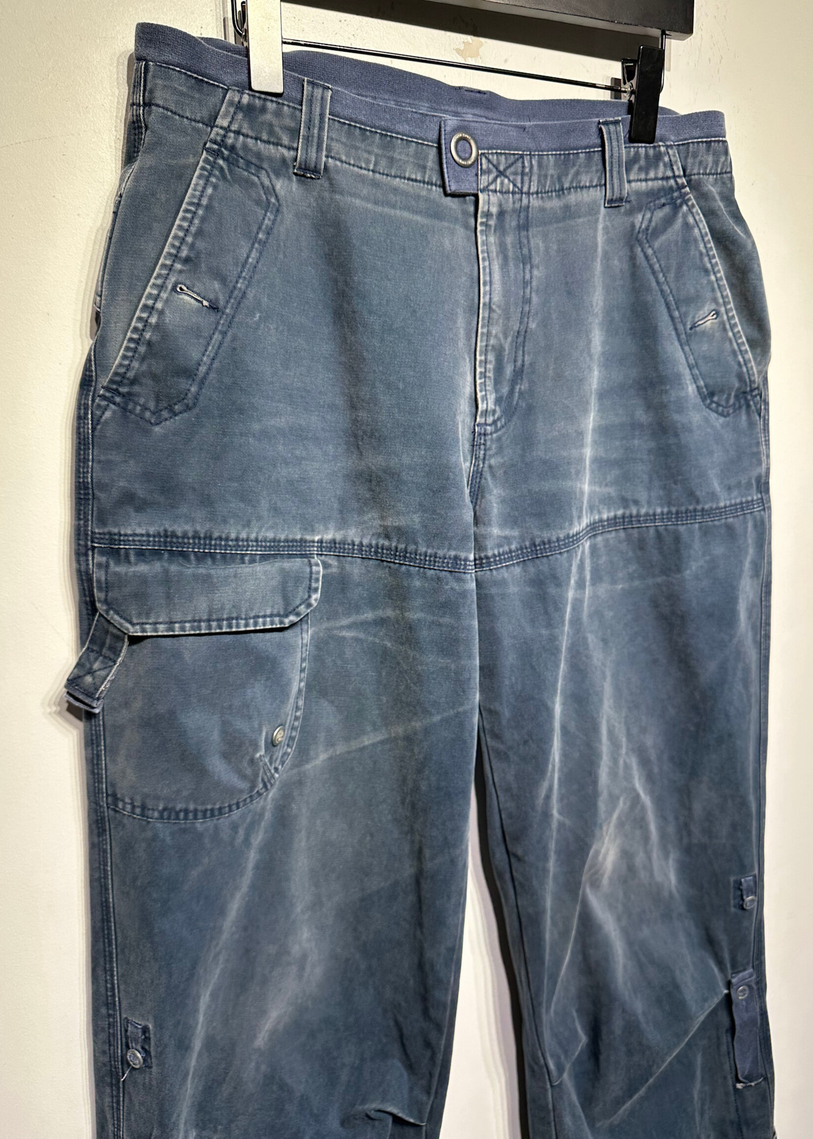 North Sails Faded Blue Cargo Pants As Is Masc 32