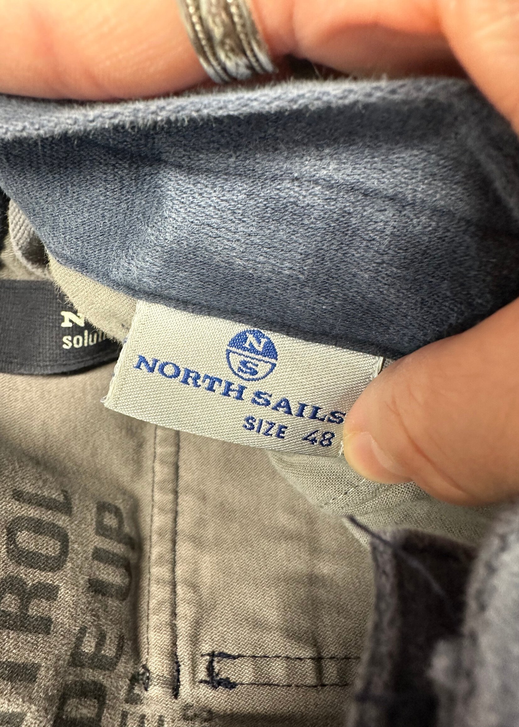 North Sails Faded Blue Cargo Pants As Is Masc 32