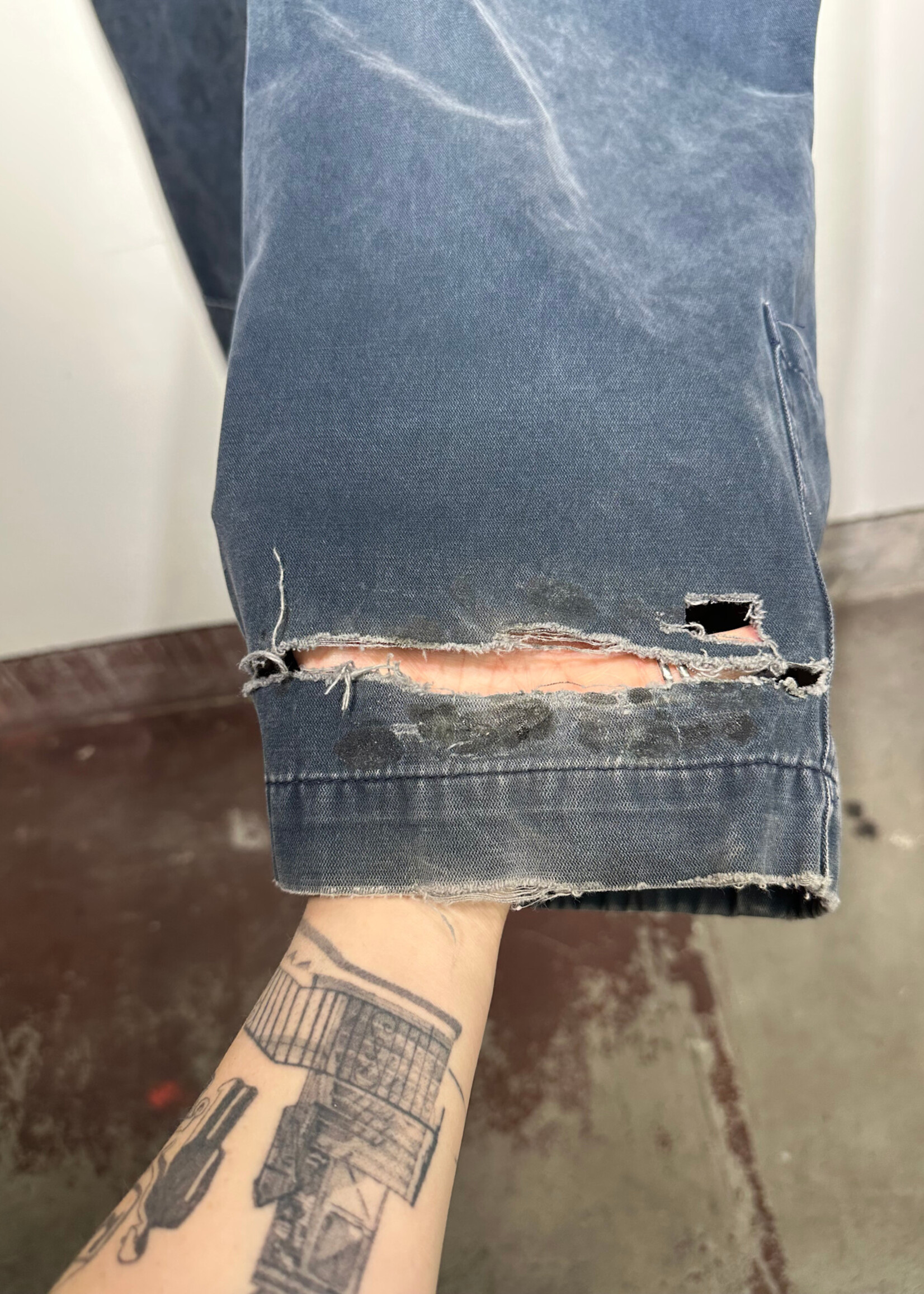 North Sails Faded Blue Cargo Pants As Is Masc 32