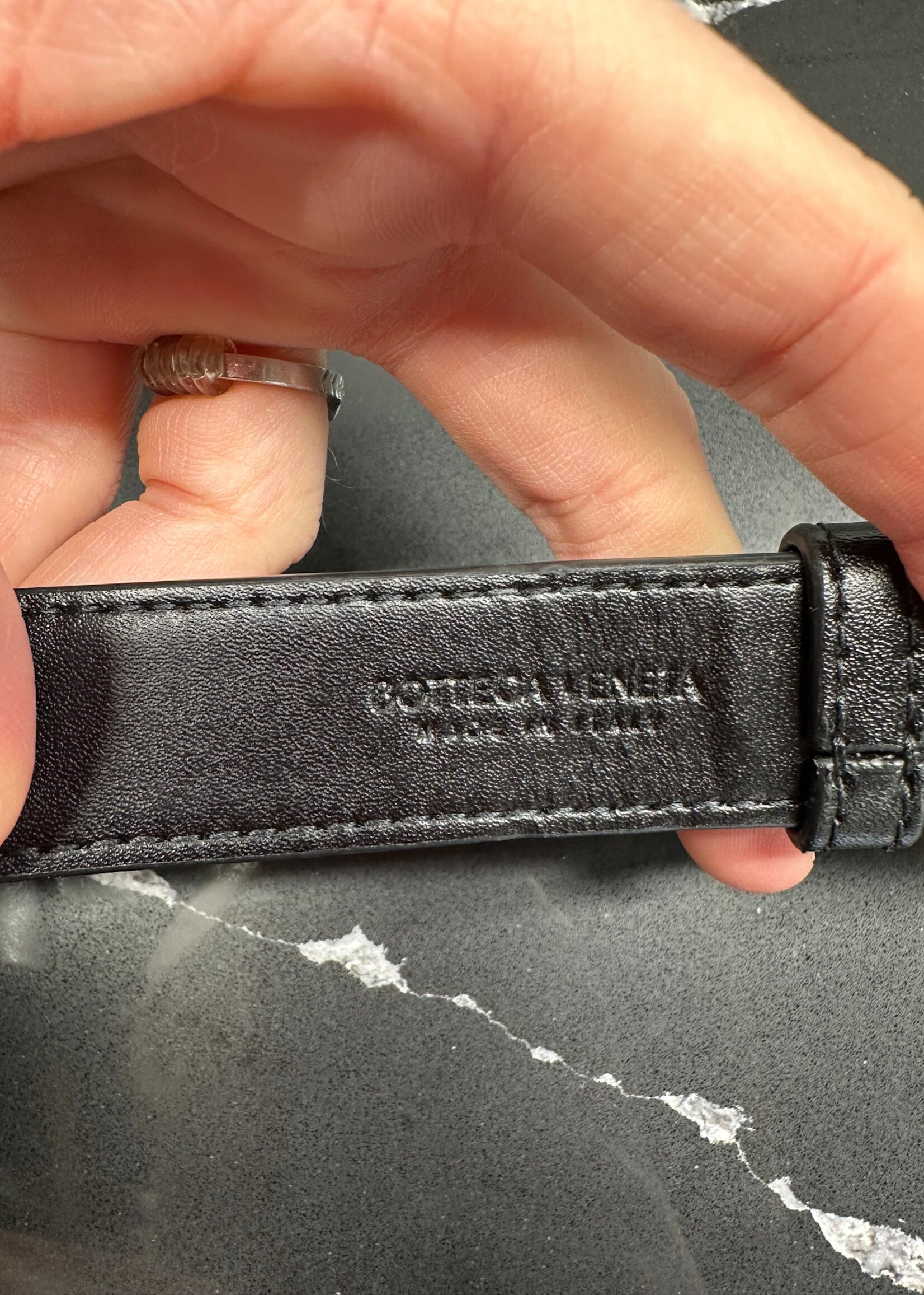 Bottega Veneta Uniform Nappa Intreccio Belt Bag