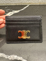 Celine Triomphe Card Holder (Retail: $395)