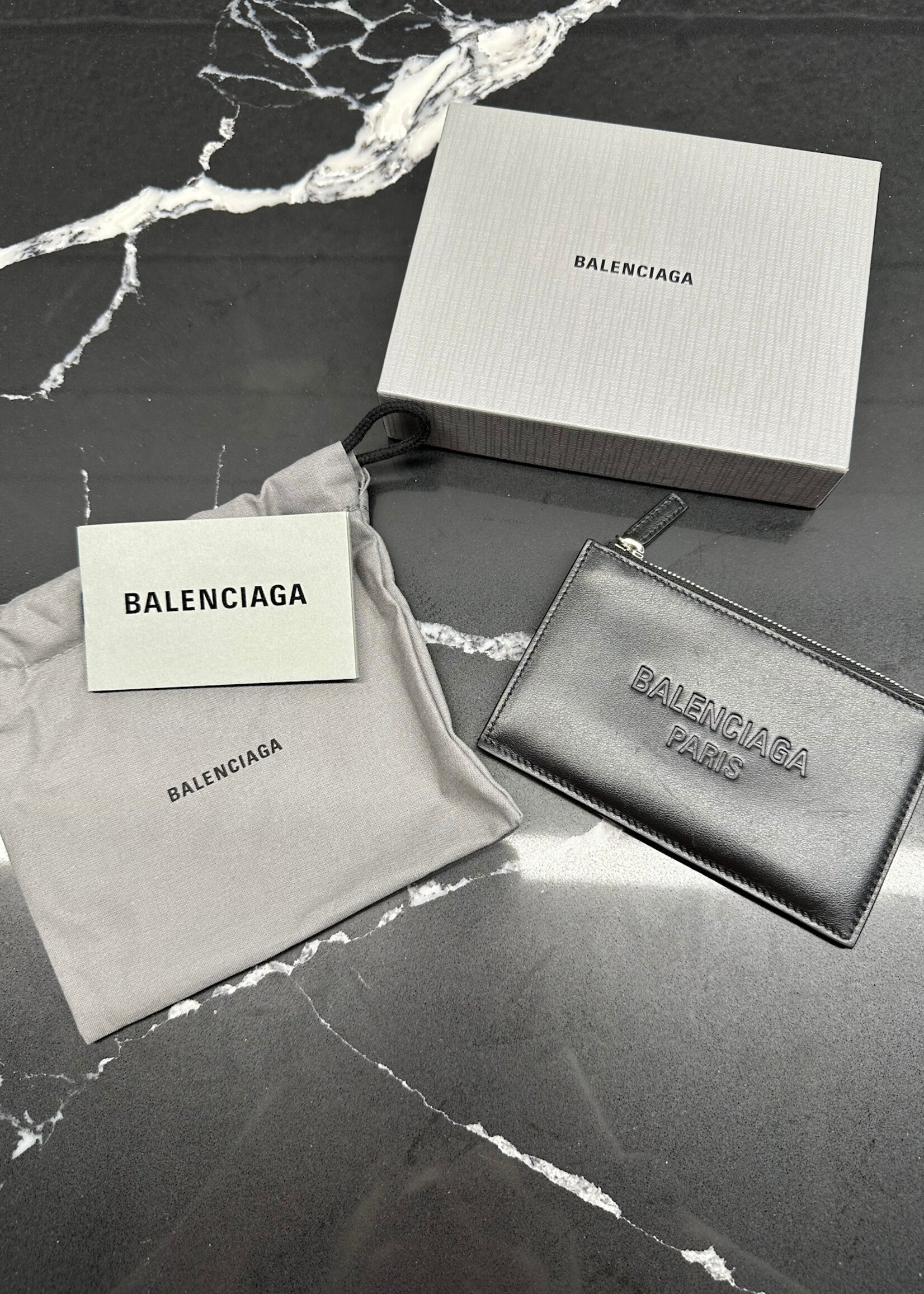 Balenciaga Duty Free Leather Wallet