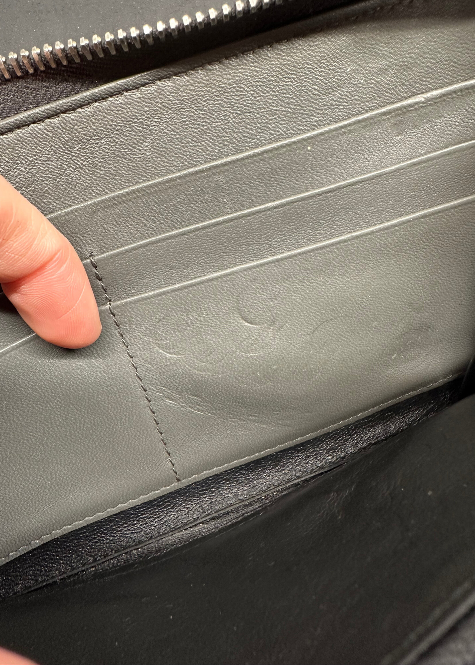 Bottega Veneta Black Woven Wallet