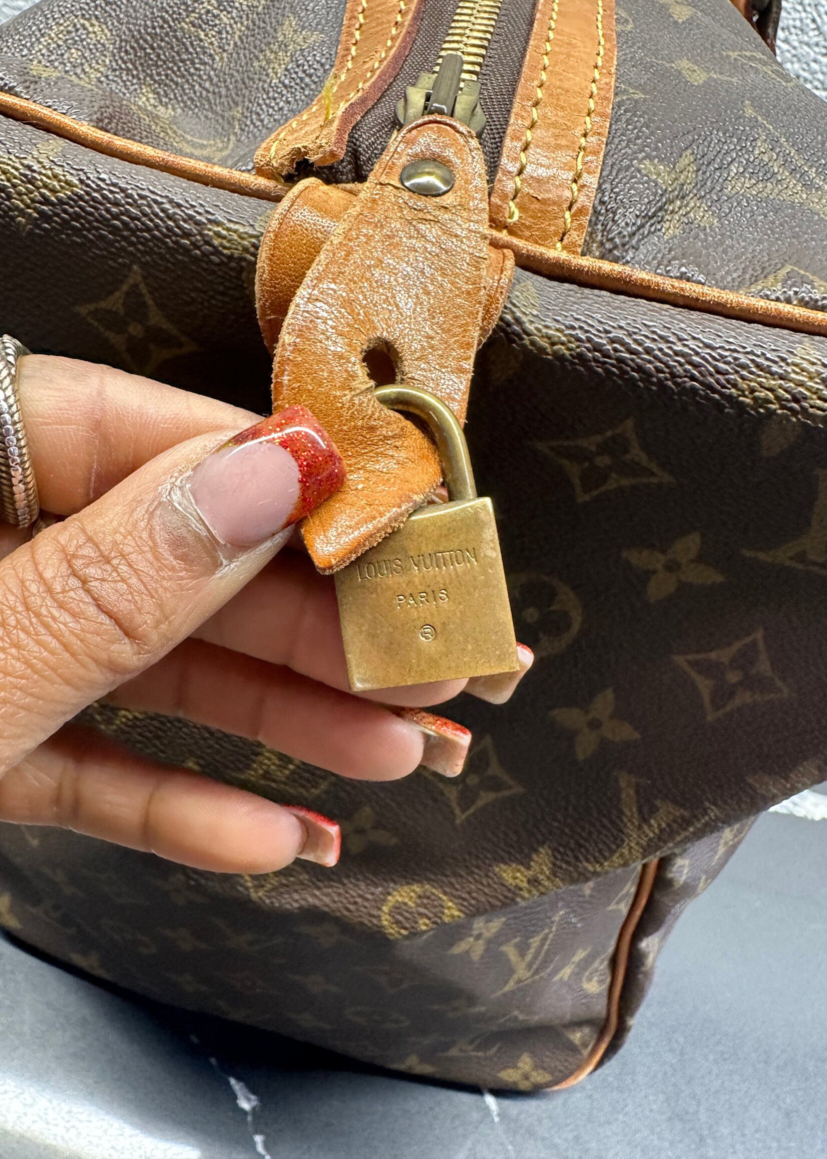 Louis Vuitton 45 Boston Travel Bag