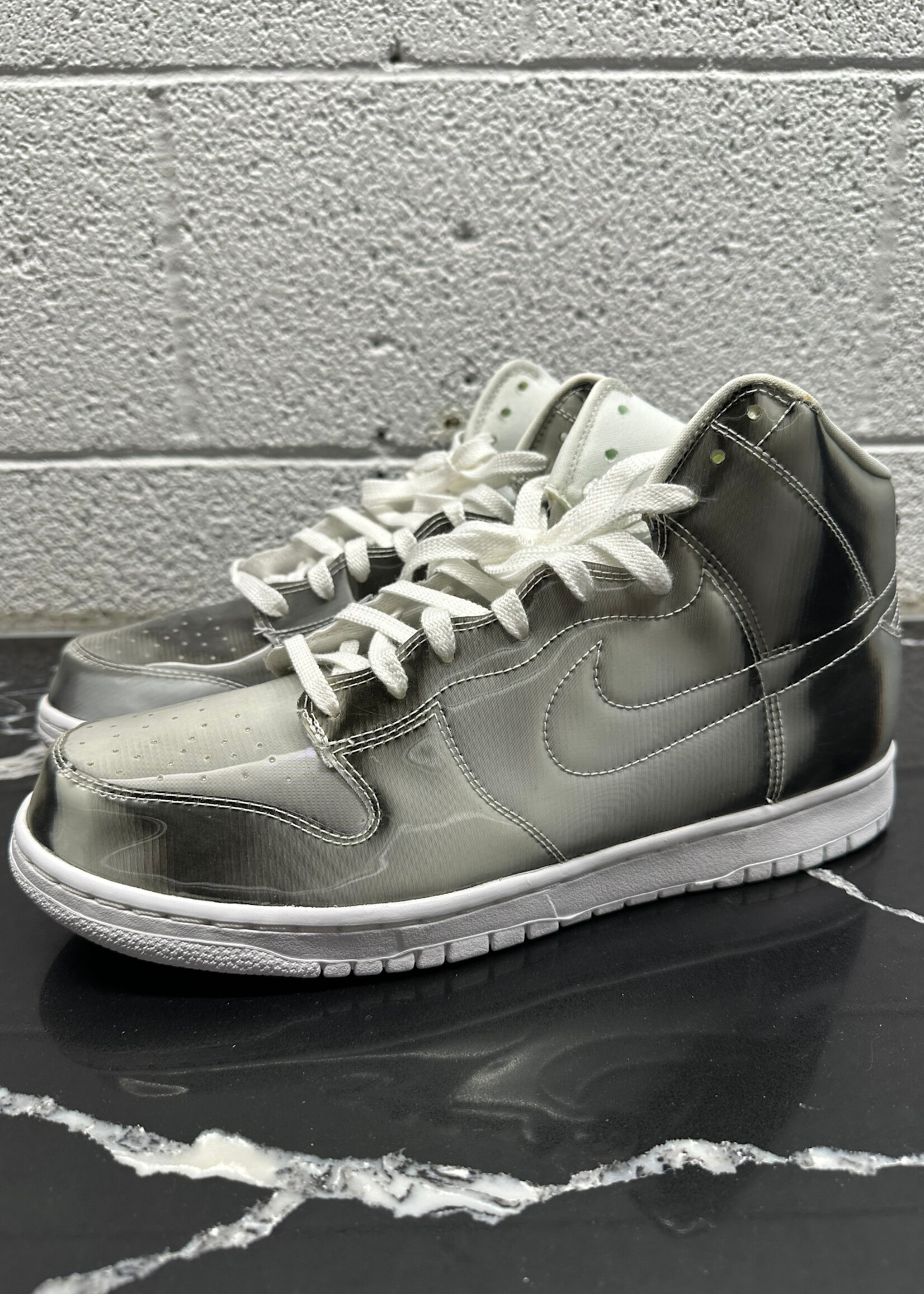 Nike X Clot Metallic silver Dunk Hi 12