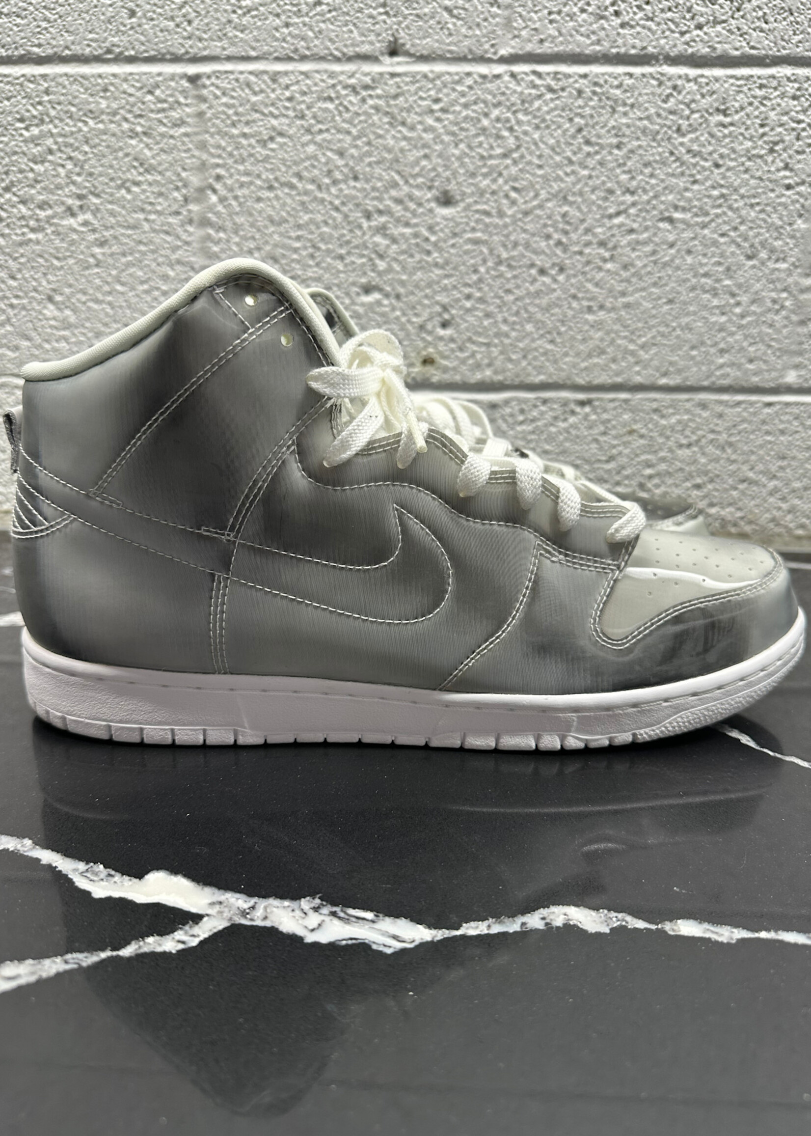 Nike X Clot Metallic silver Dunk Hi 12
