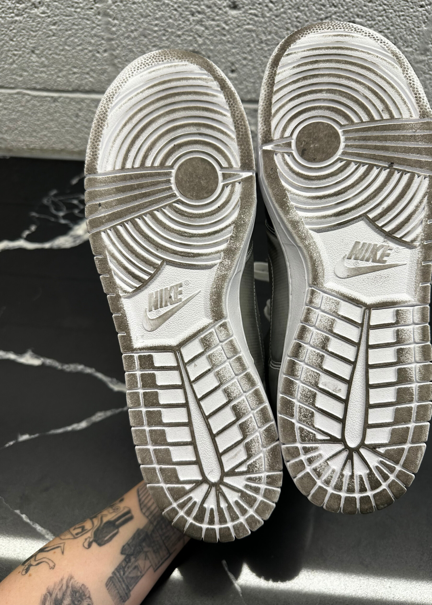 Nike X Clot Metallic silver Dunk Hi 12