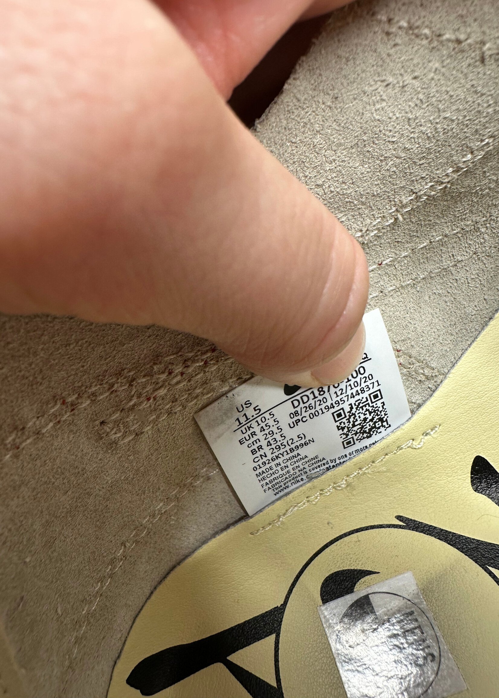 Nike X Clot Kiss Of Death Sneakers 11.5