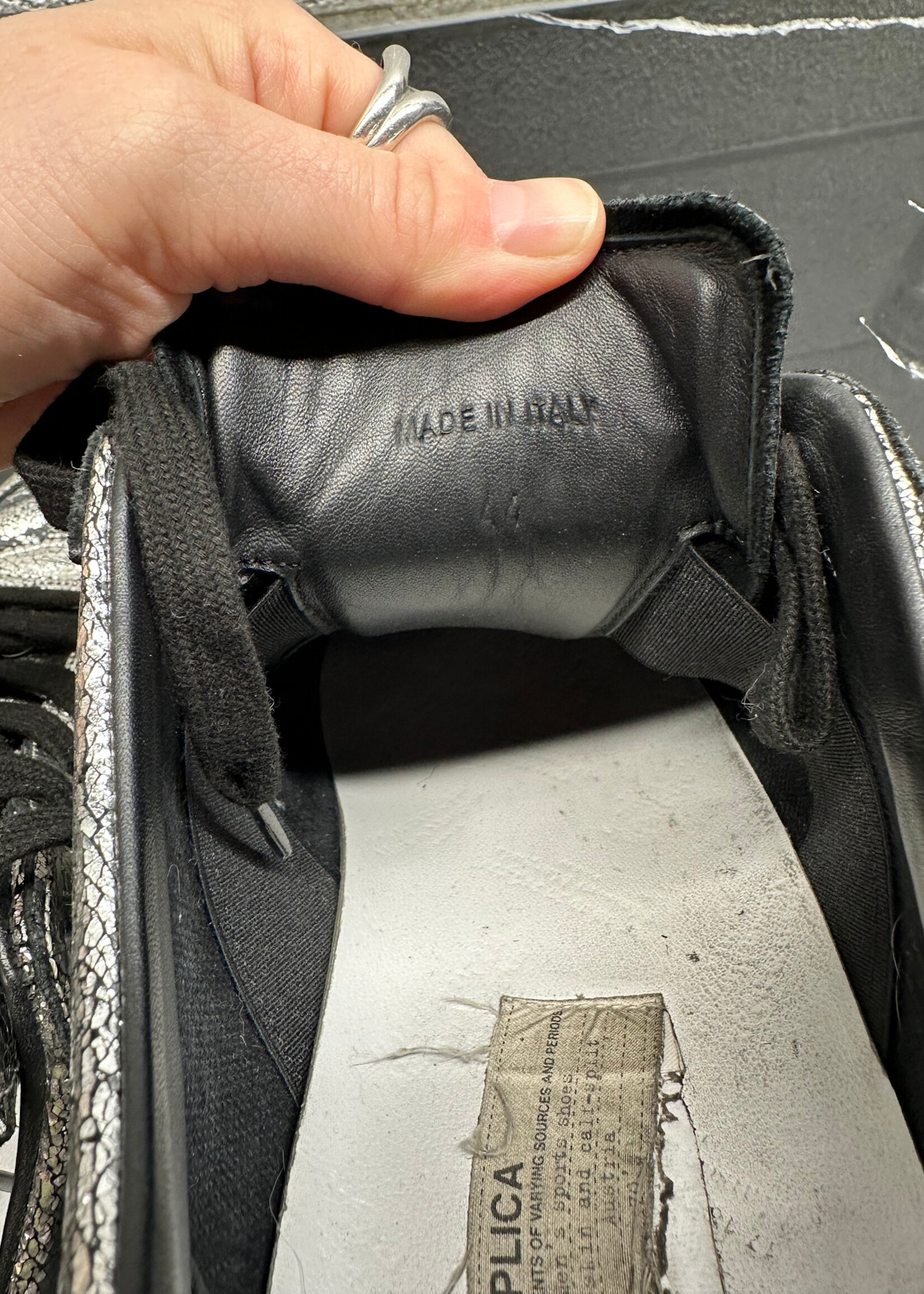 Margiela Silver Replicas 44/Masc 11