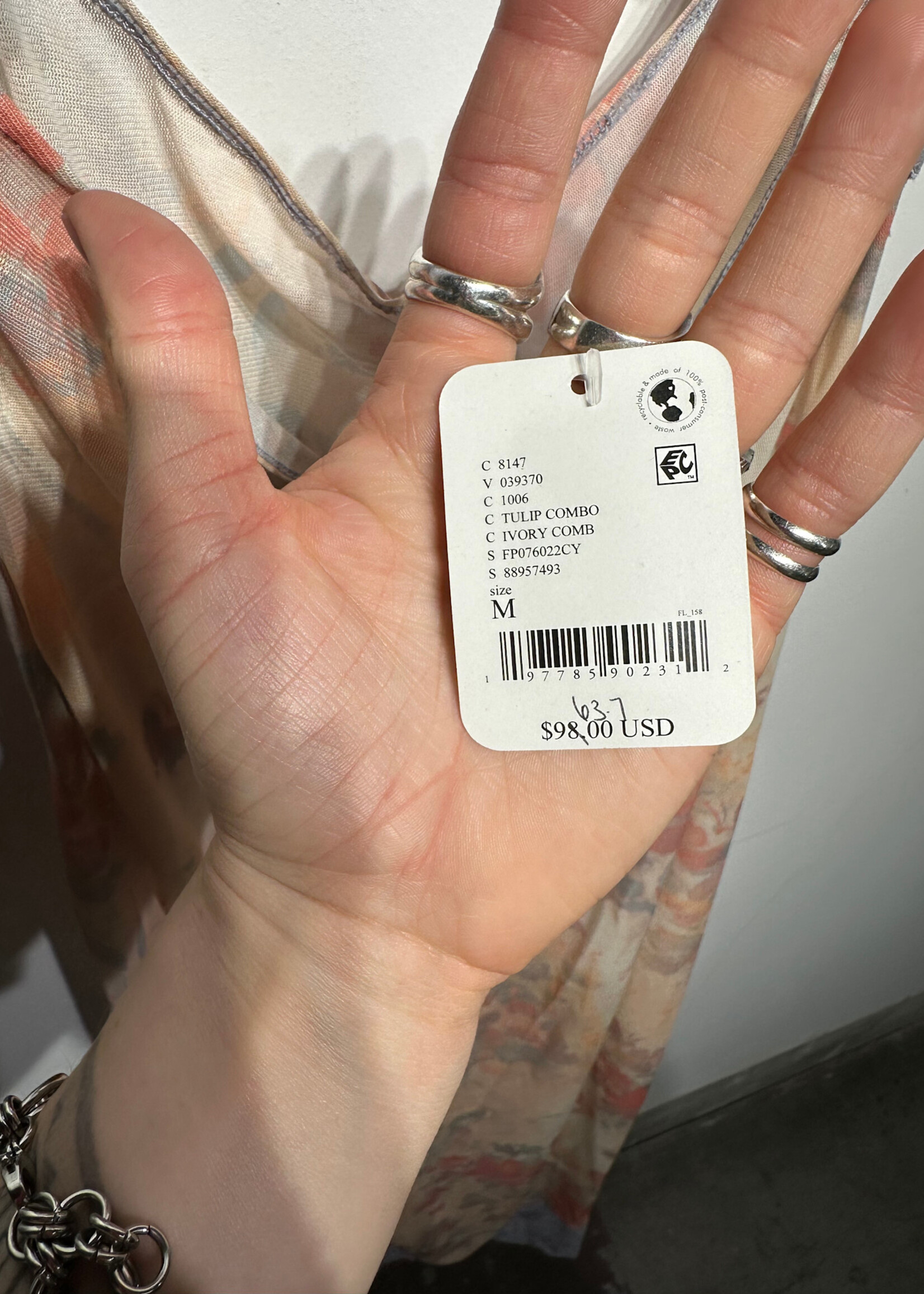 NWT Free People Lace Dress M