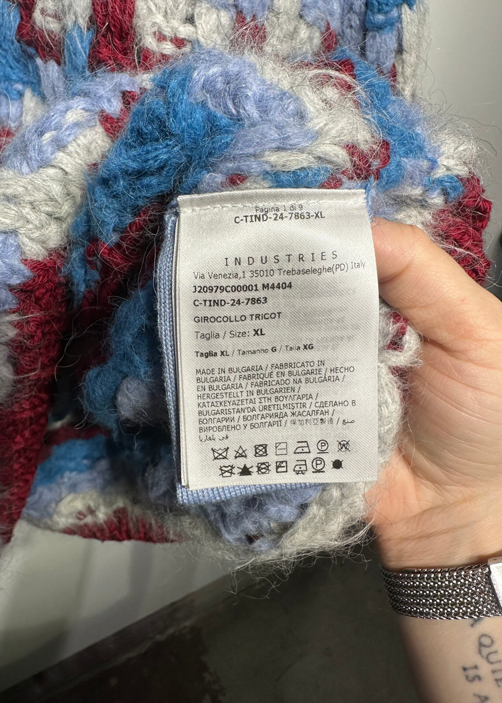 Moncler Wool/Alpaca Knit Sweater XL