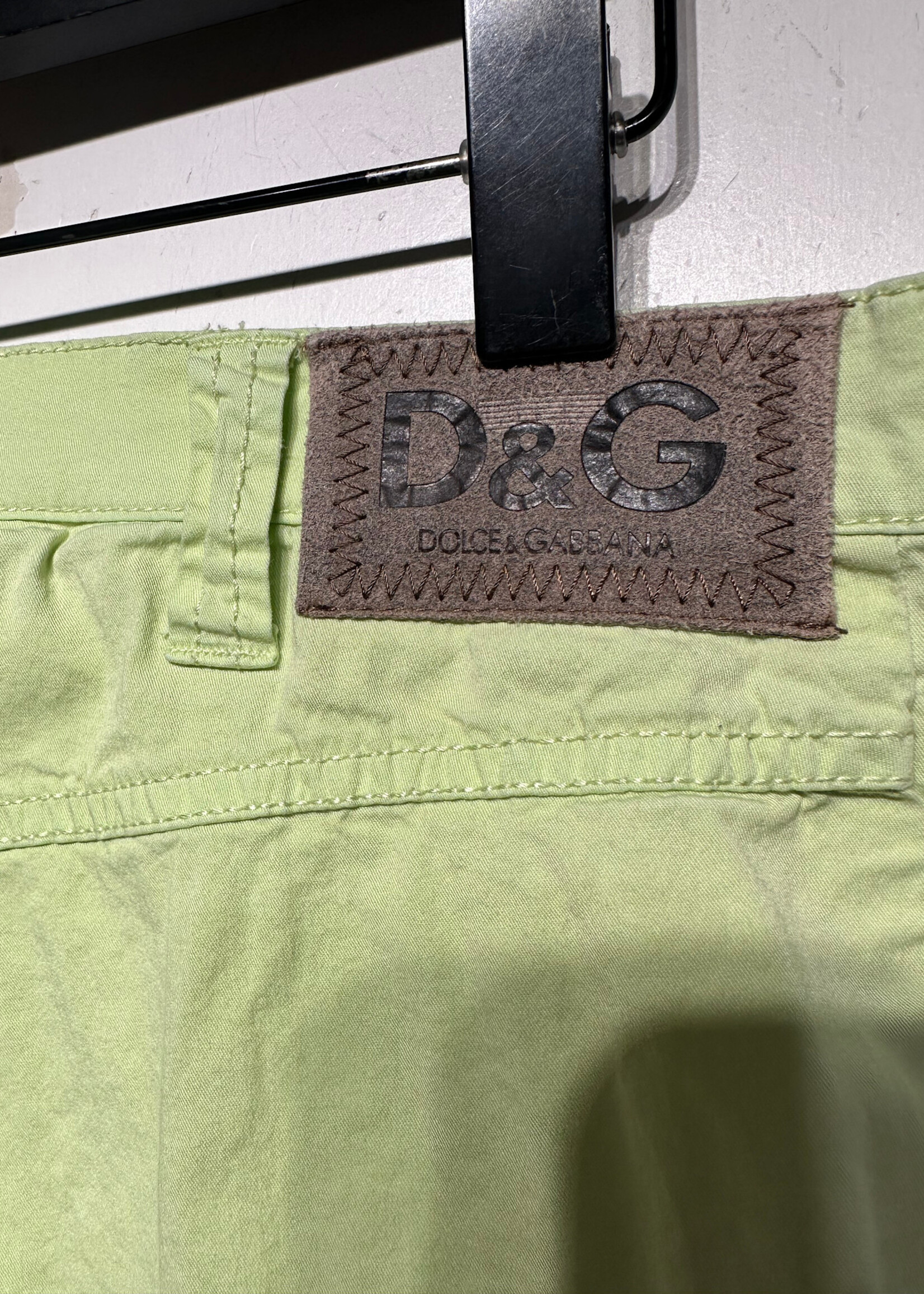 Dolce & Gabbana Green Capris Fem 30"