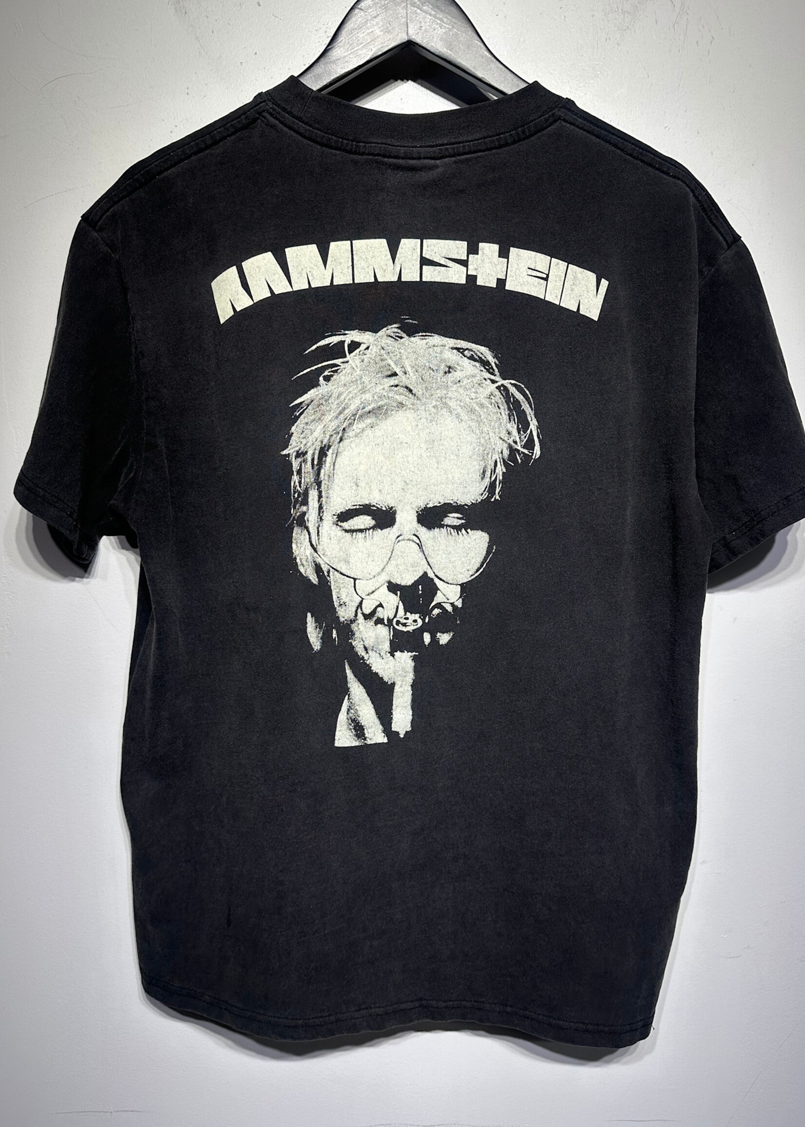 Rammstein Black Vintage Band Tee Masc L