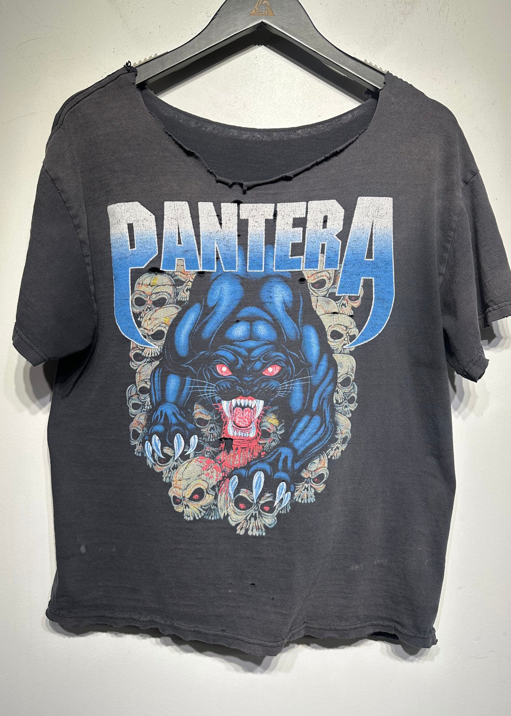 Pantera Cut Neck Vintage Panther Tee L