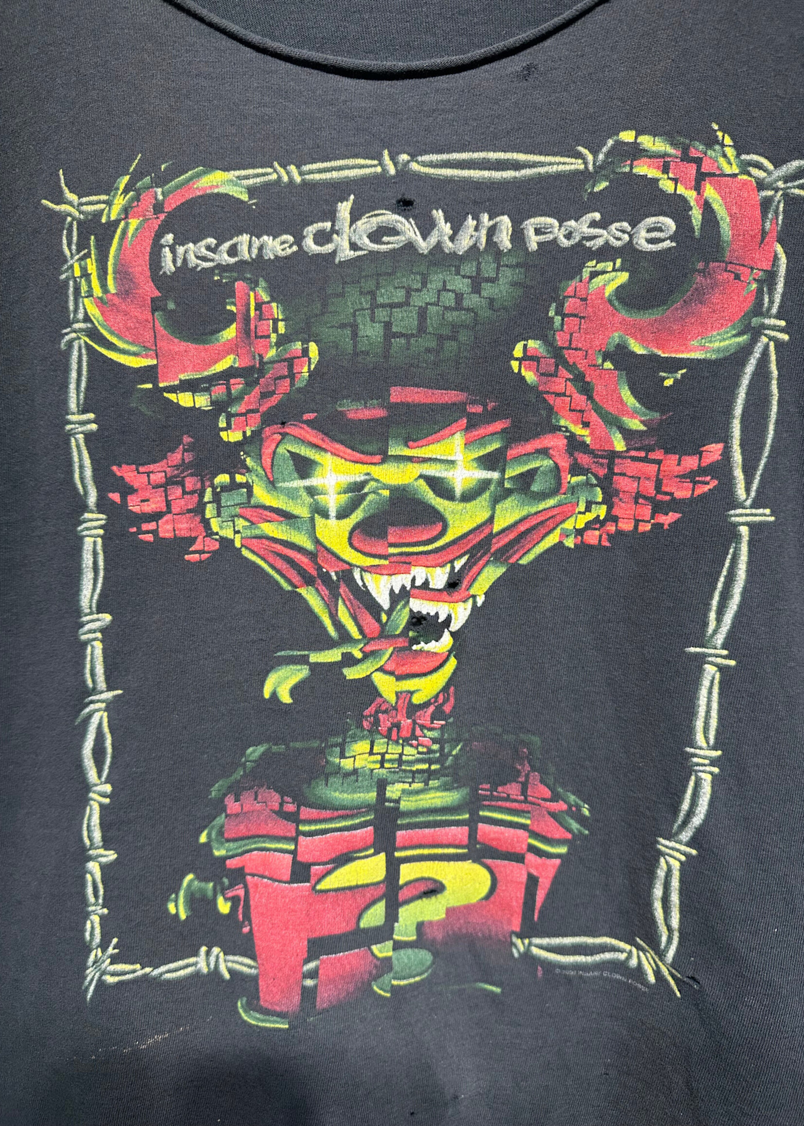 Insane Clown Posse Black Cut Neck Tee L