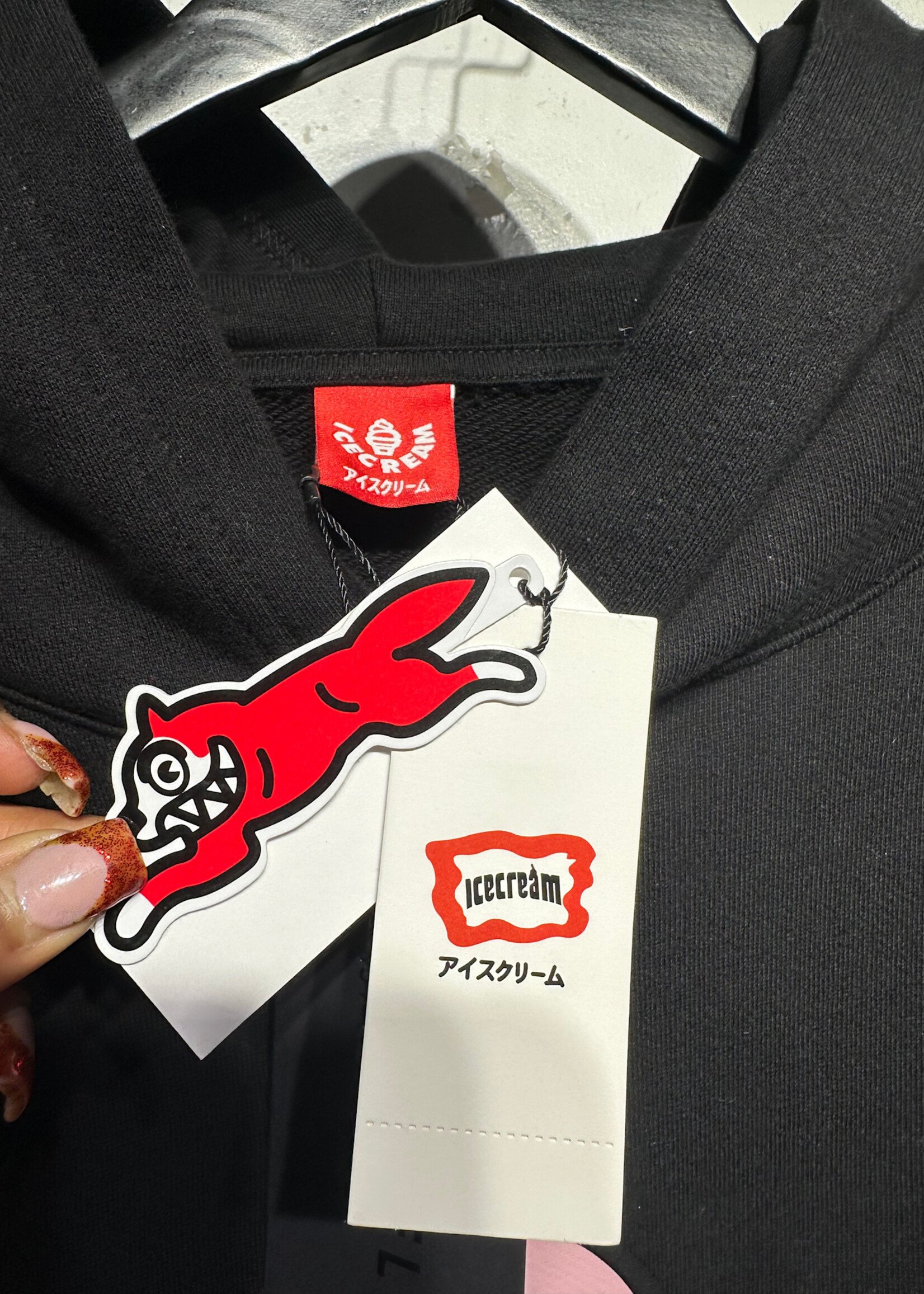 NWT BBC Ice Cream Black Oversized Hoodie XXXL