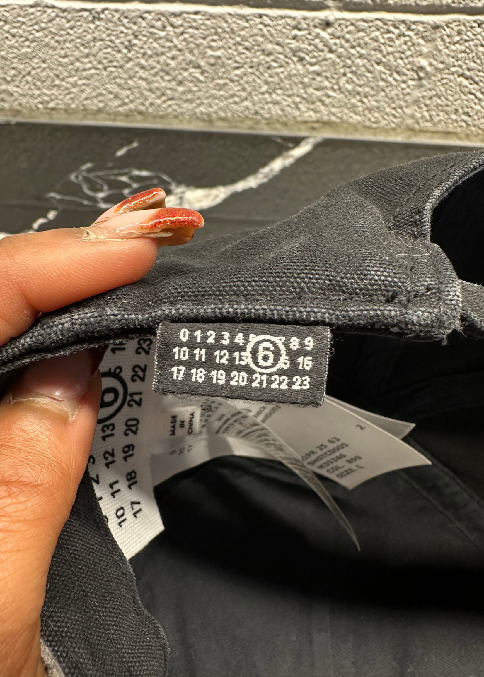 Margiela Black Dad Hat