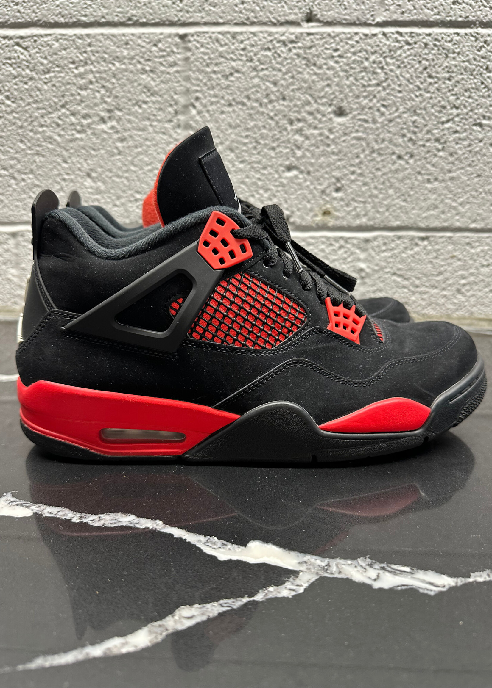 Jordan 4 Red Thunder Masc 9.5