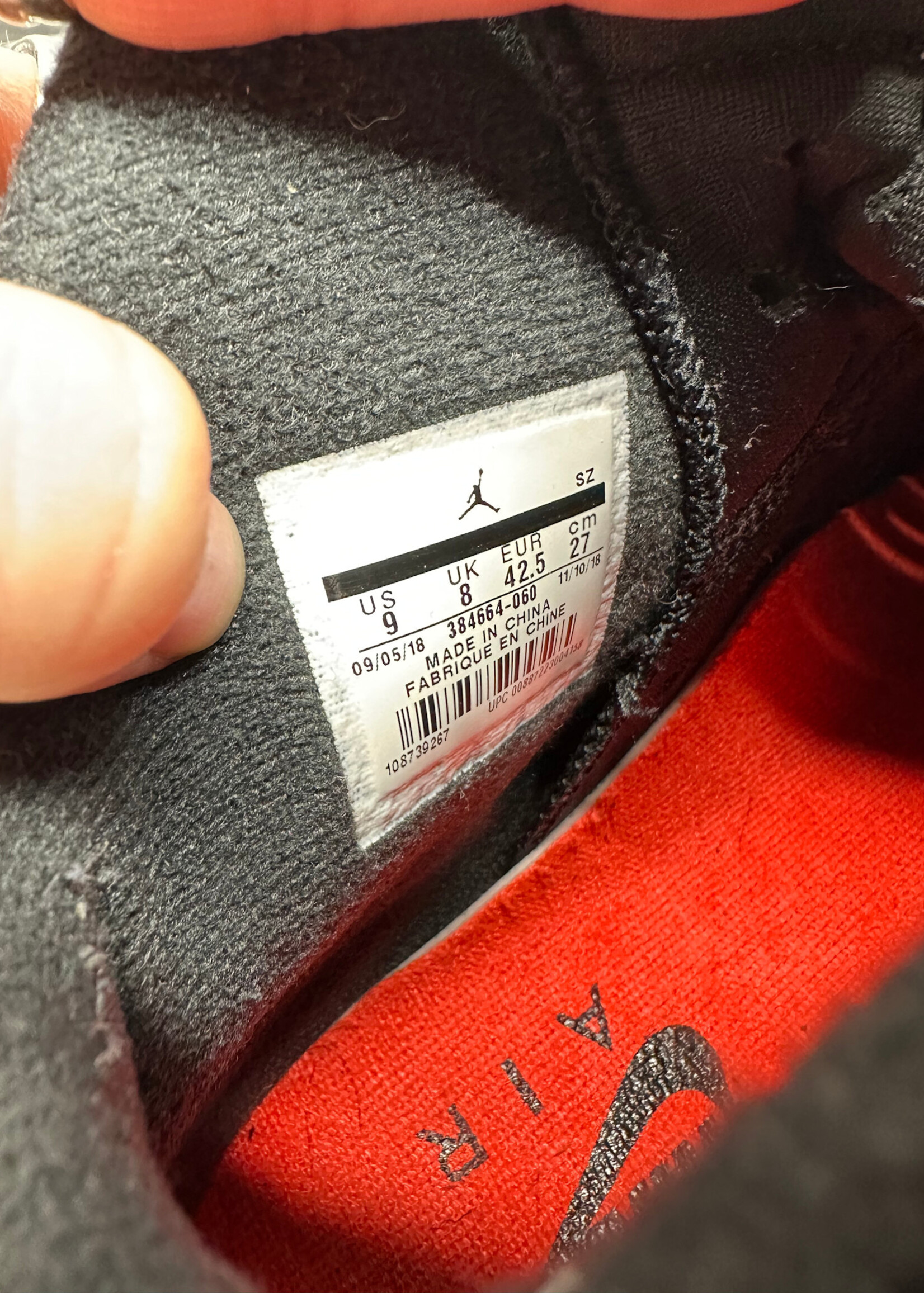 Jordan 6 Infrared Masc 9