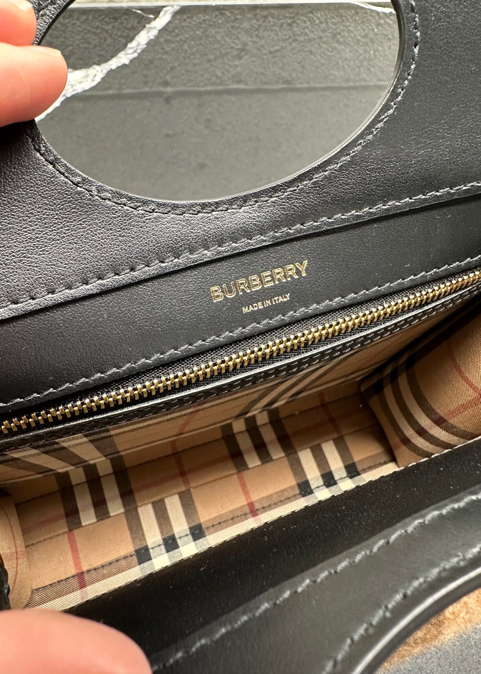 Burberry Mini Pocket Tote Shoulder Bag