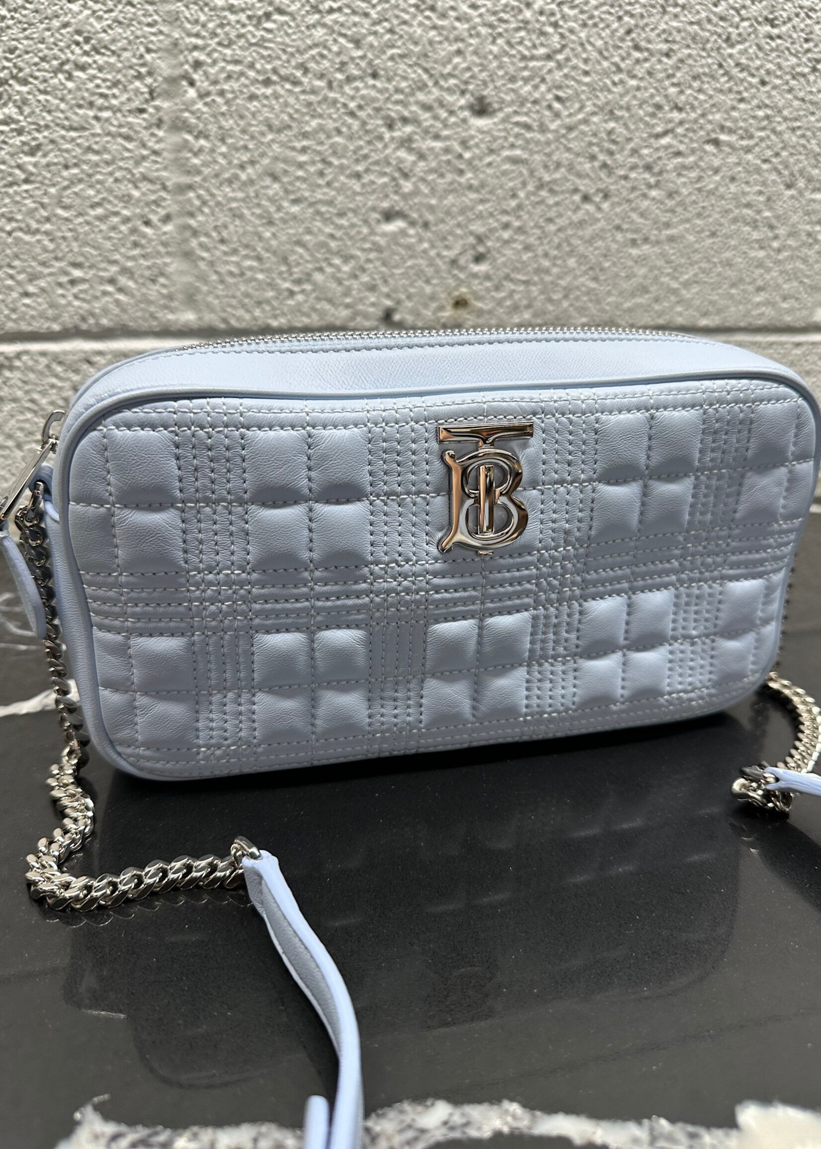 Burberry Lola Light Blue Small Camera Bag