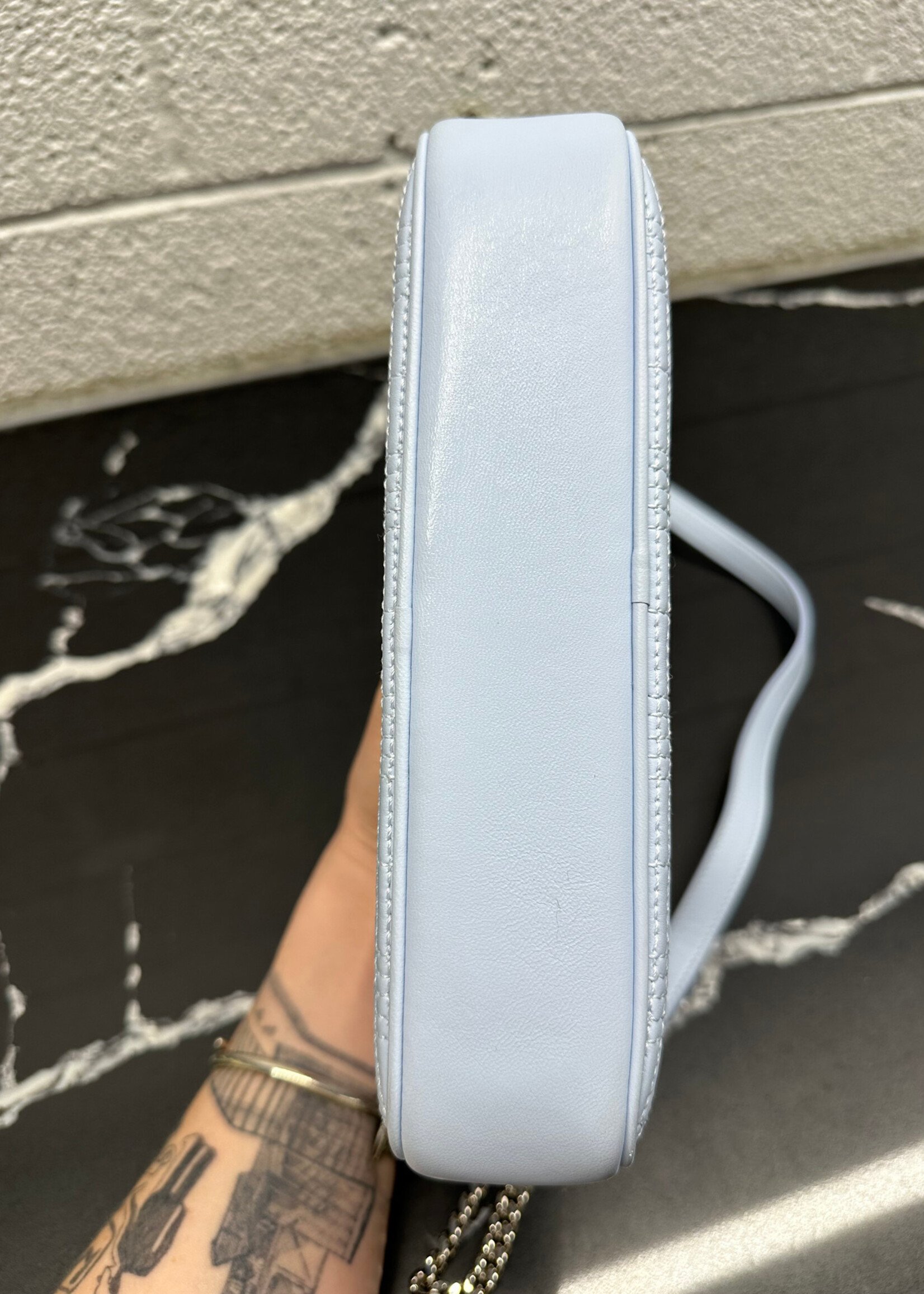 Burberry Lola Light Blue Small Camera Bag