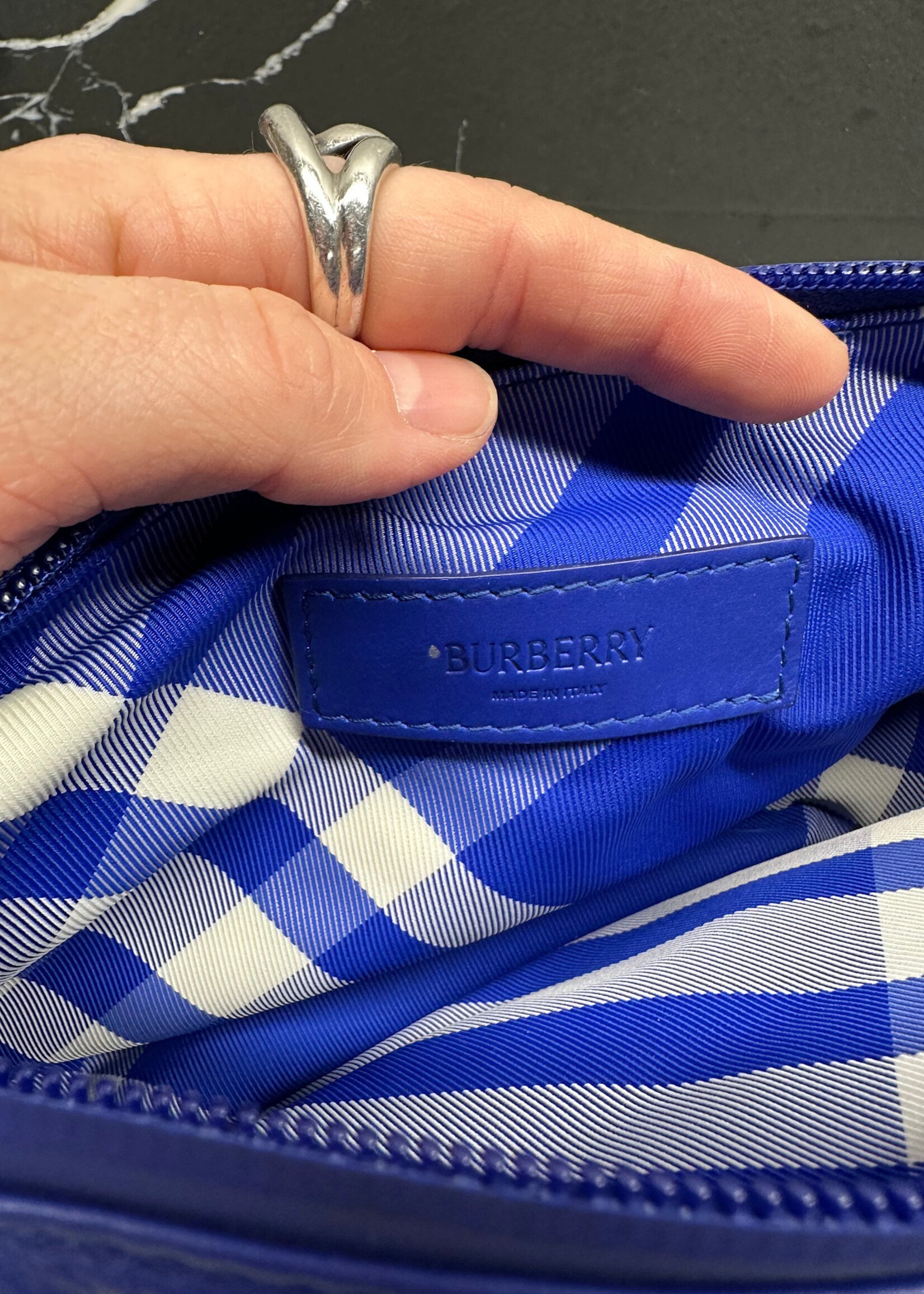 Burberry Leather Shield Crossbody