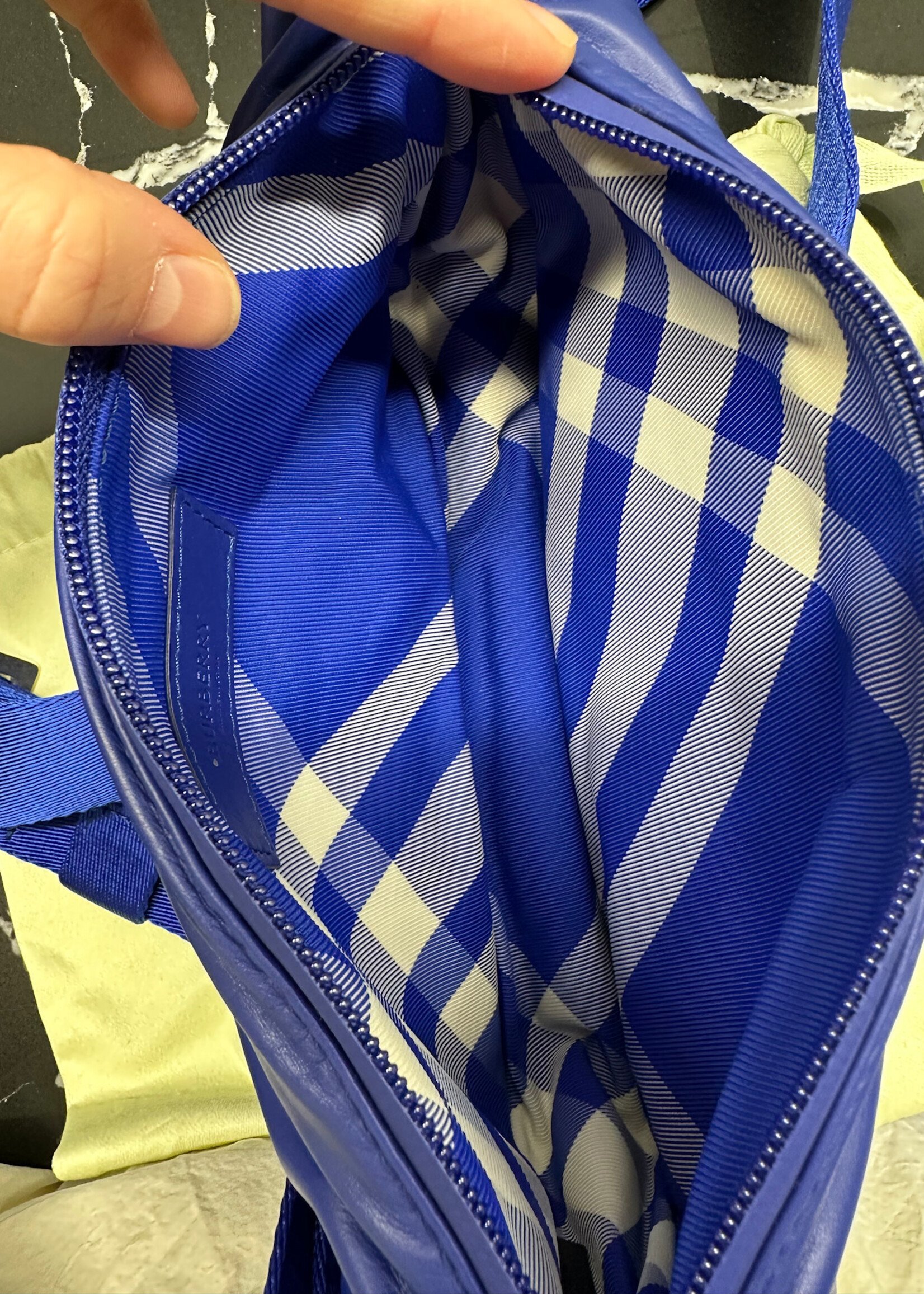 Burberry Leather Shield Crossbody