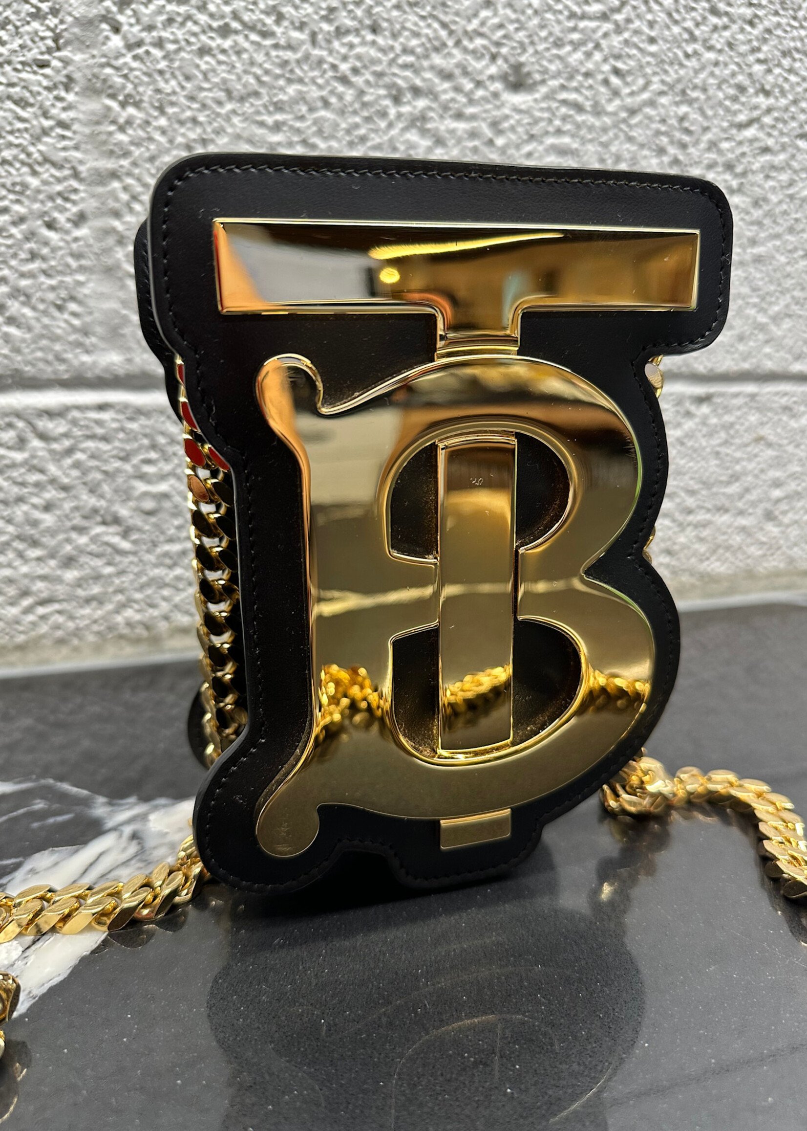 Burberry Calfskin TB Bag