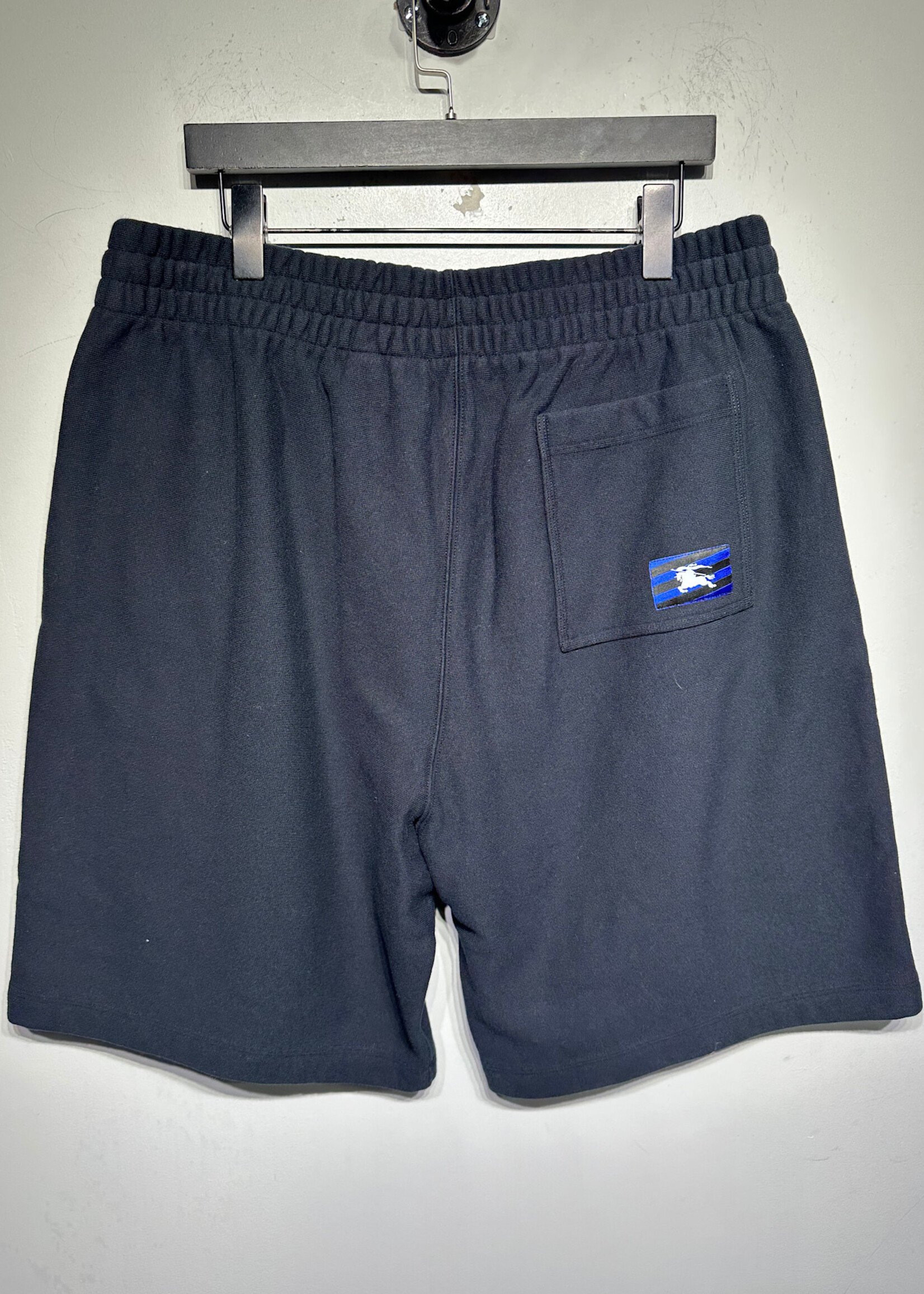 Burberry NWT Black Cotton Baggy Shorts 34-38