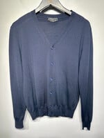 Prada Navy Blue Uniform Cardigan Masc M
