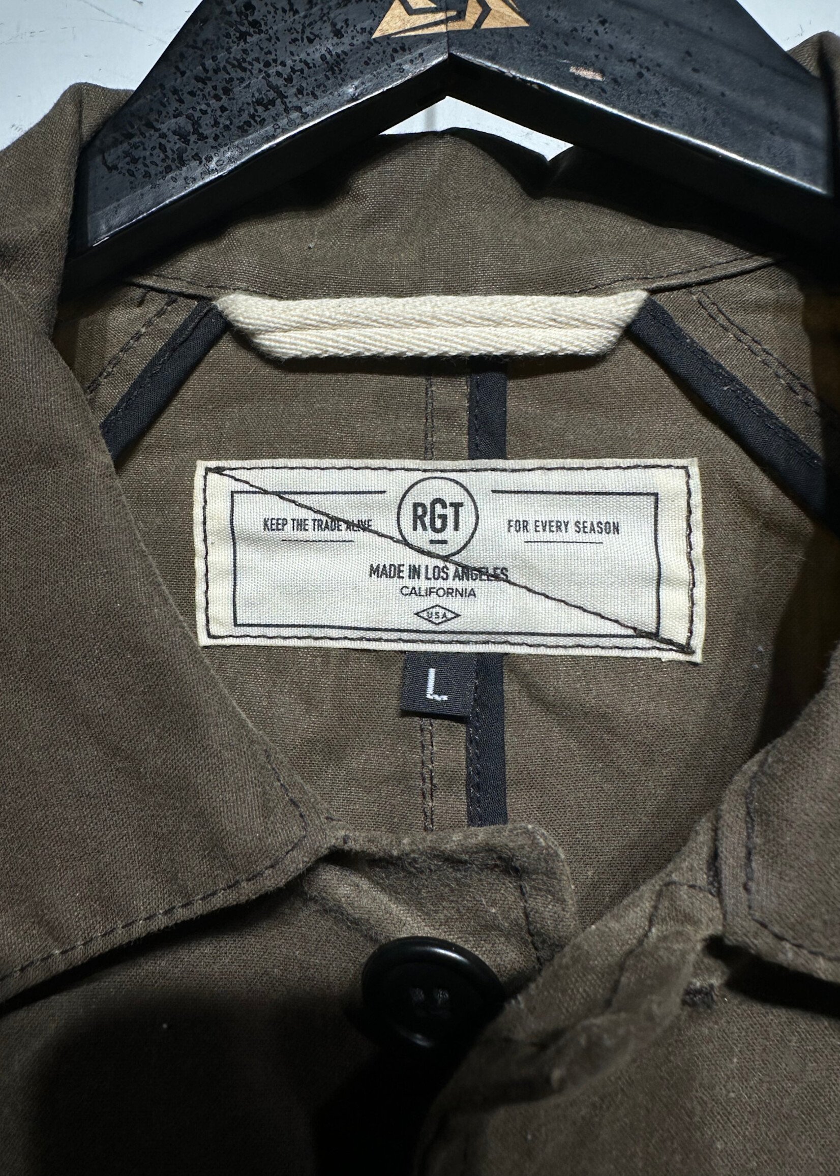 Rgt Brown Chore Jacket L