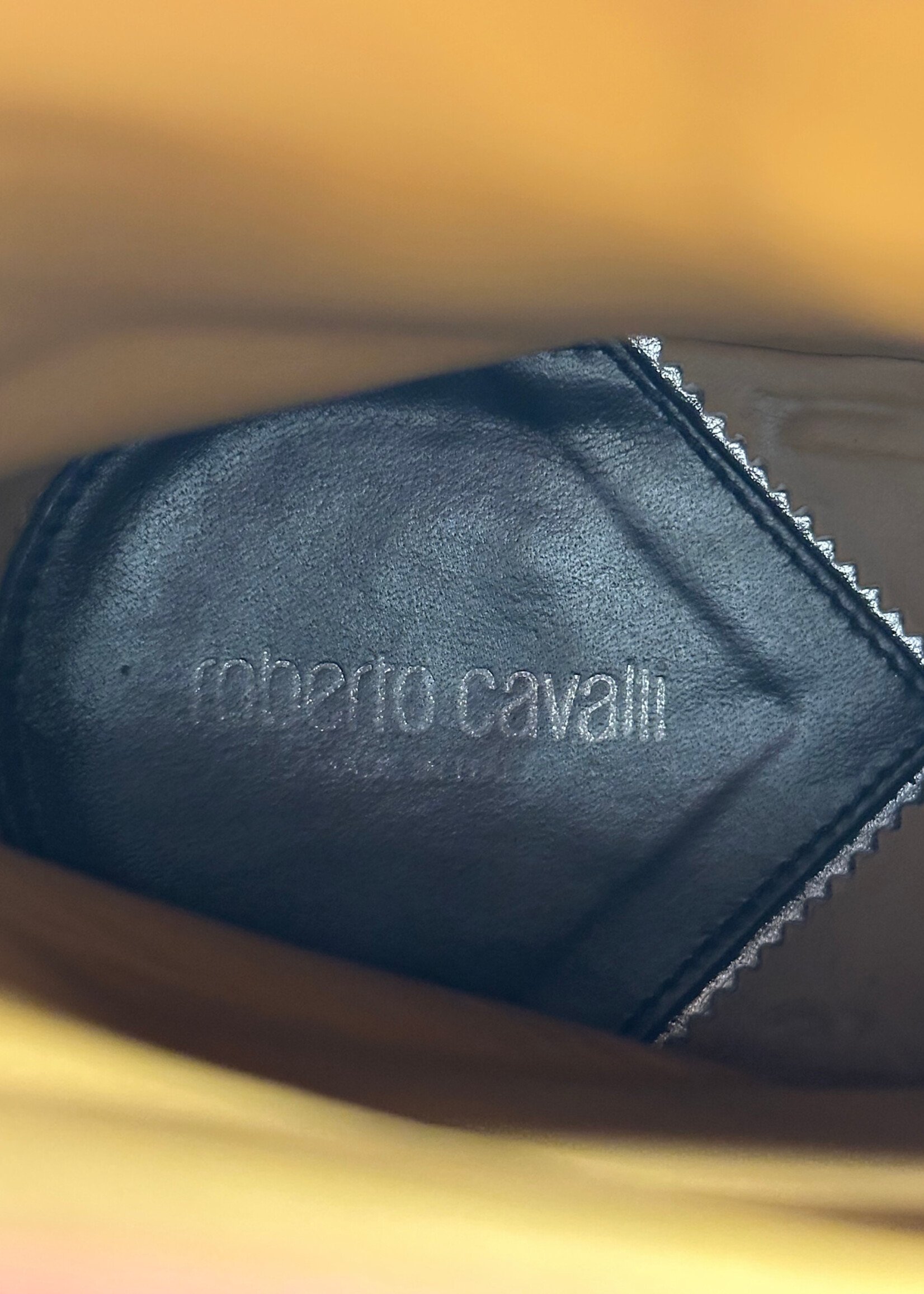 Robeto Cavalli Red Chelsea Boots Masc 41/8