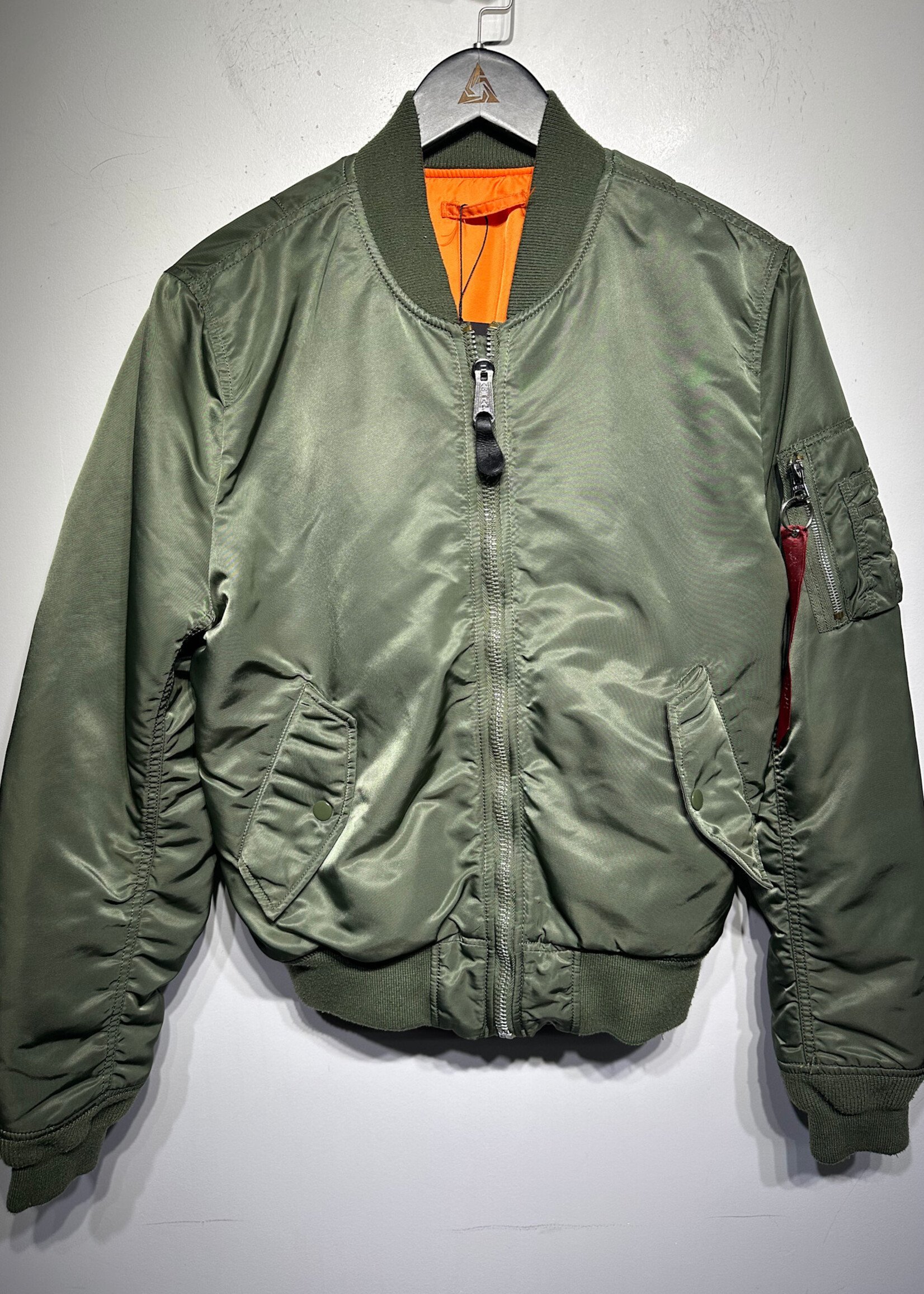 Alpha Industries Green MA1 Bomber M