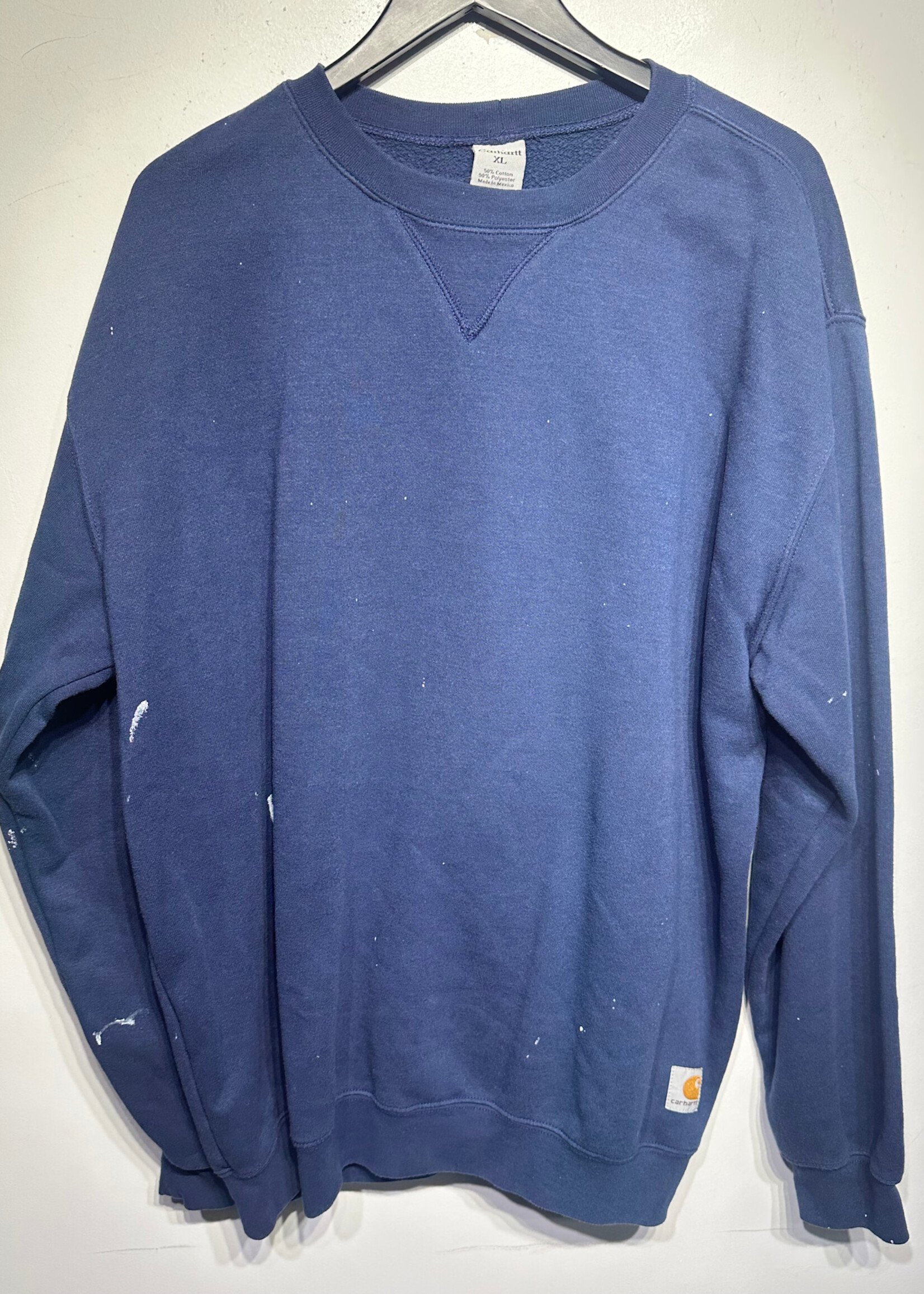 Carhartt Navy Blue Vintage Sweater XL AS IS