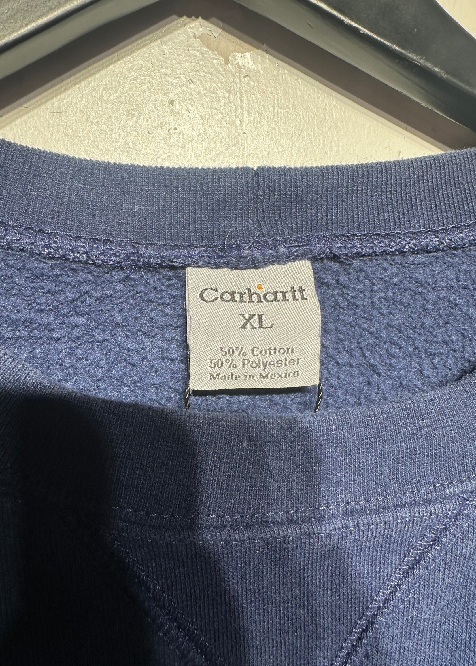 Carhartt Navy Blue Vintage Sweater XL AS IS