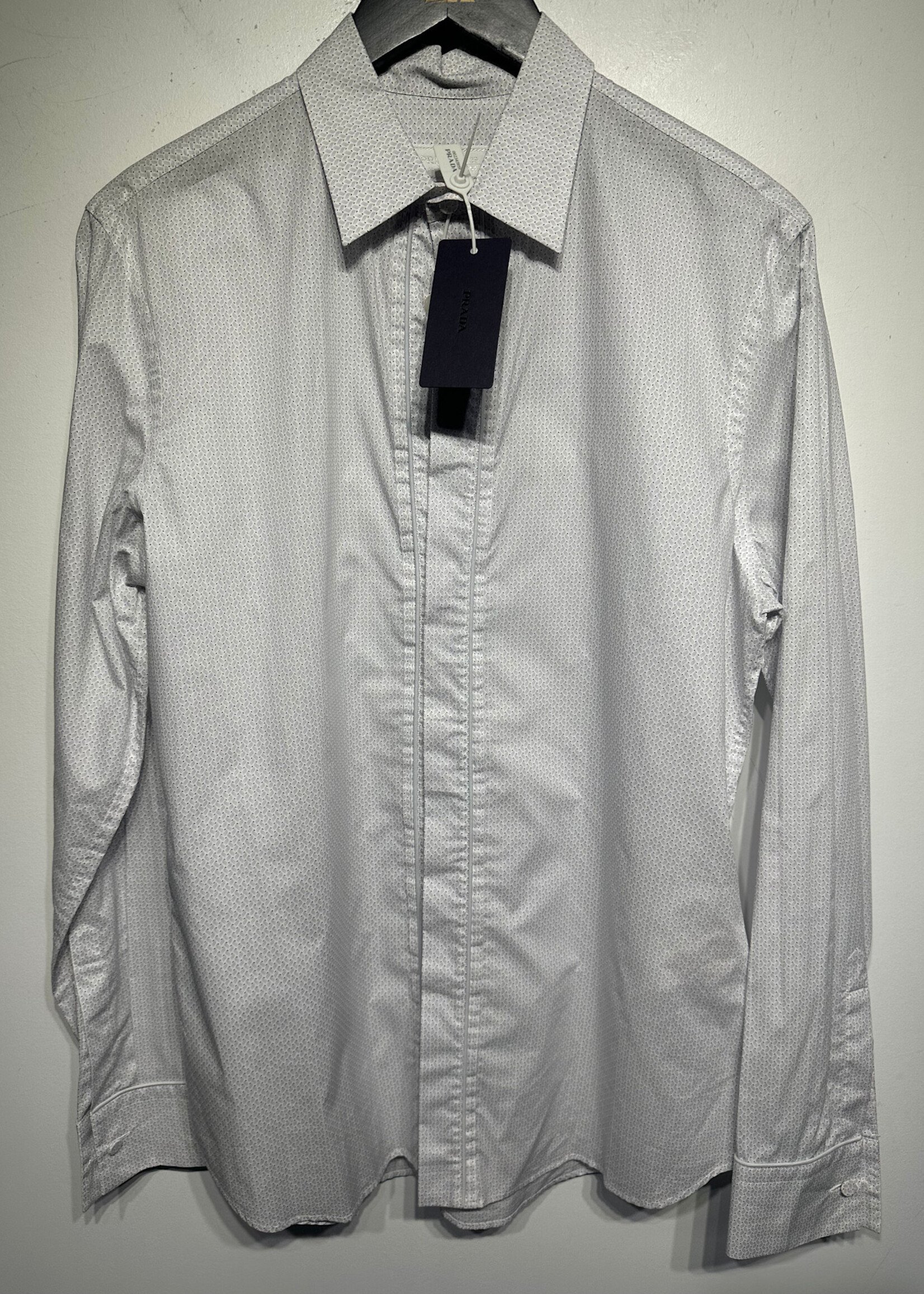 Prada NWT White Black Dotted BU Masc S