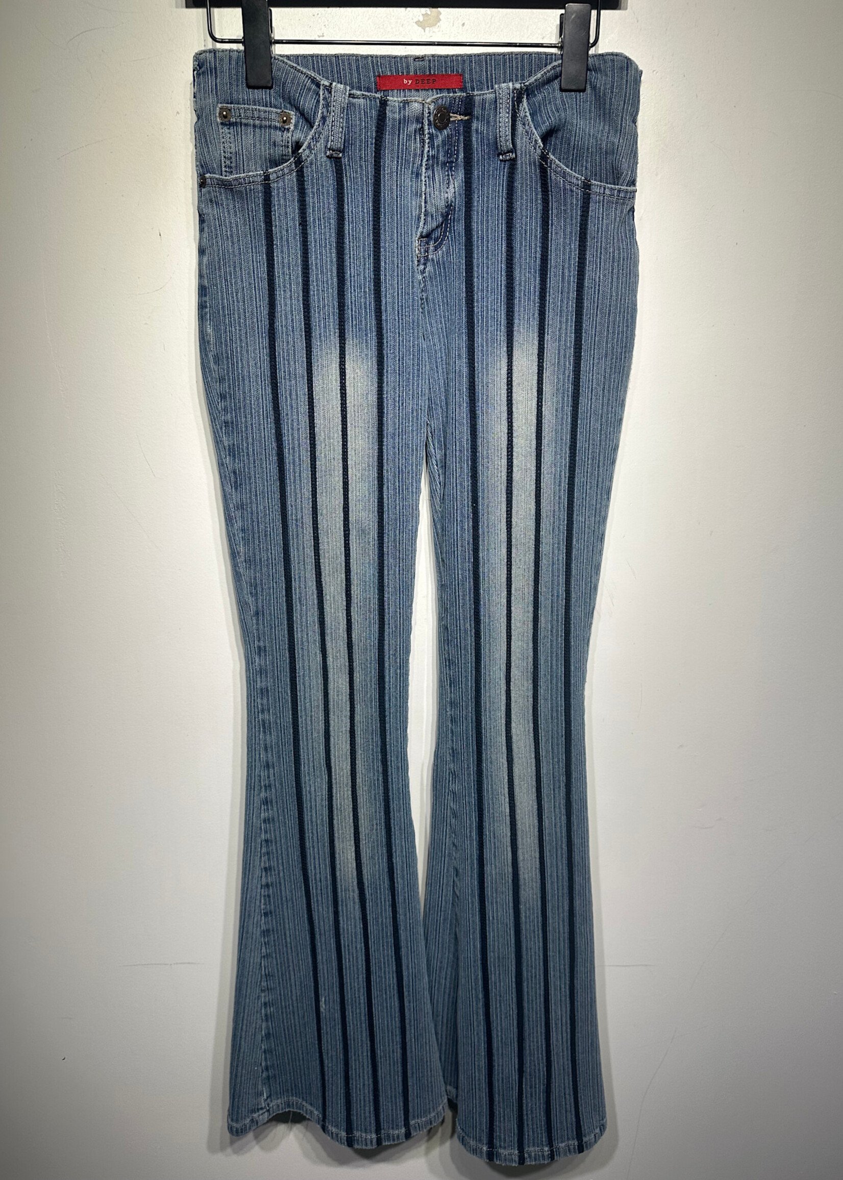 By Deep Y2K Faded Pisntripe Jeans 26