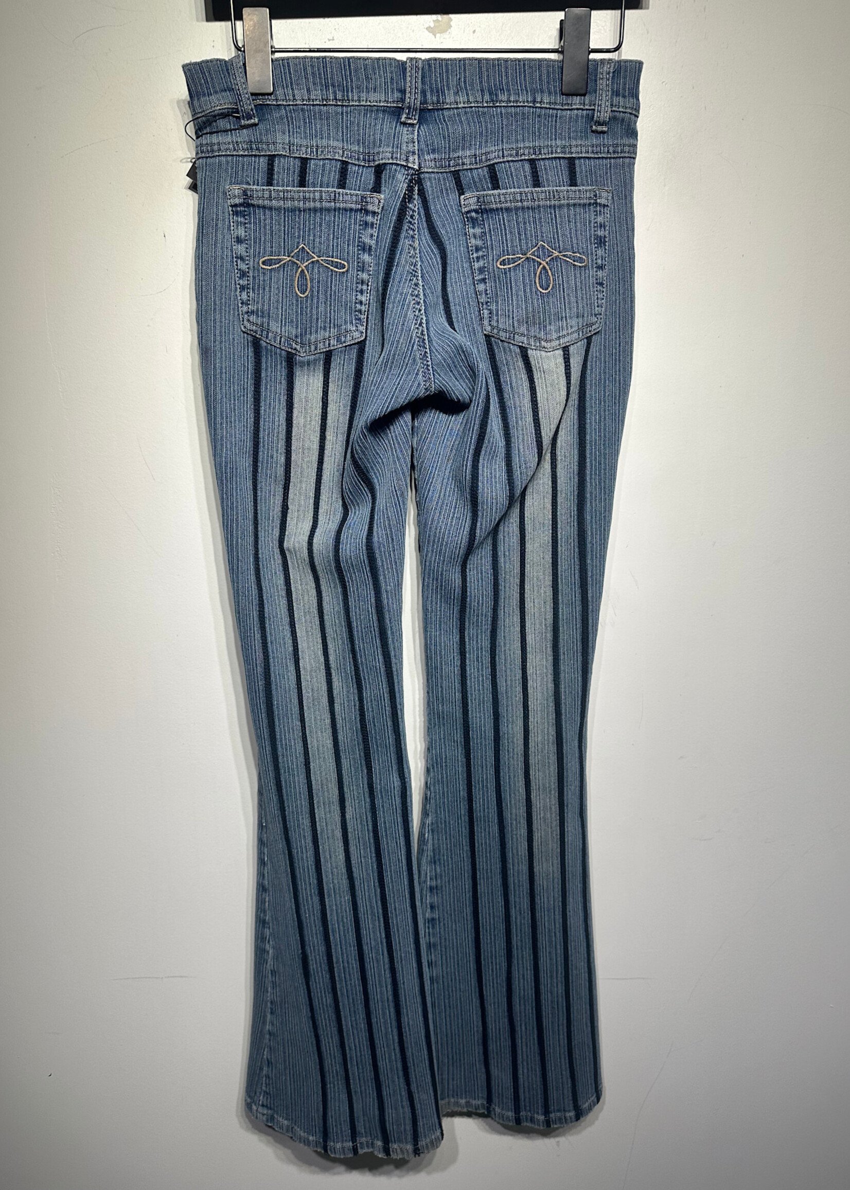 By Deep Y2K Faded Pisntripe Jeans 26
