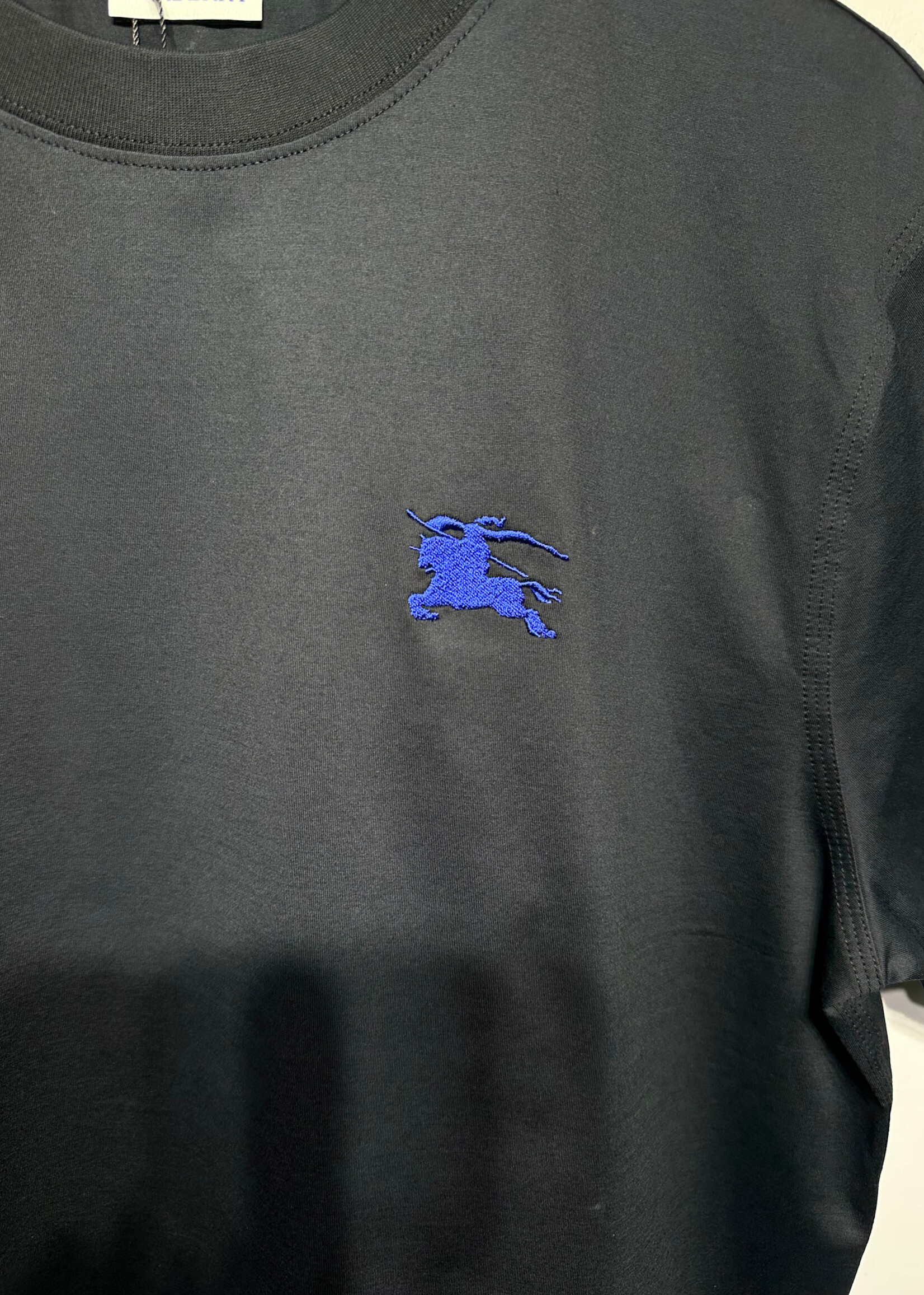 Burberry NWT Black Blue Horse Tee L