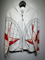 Burberry NWT White Red Jacket M
