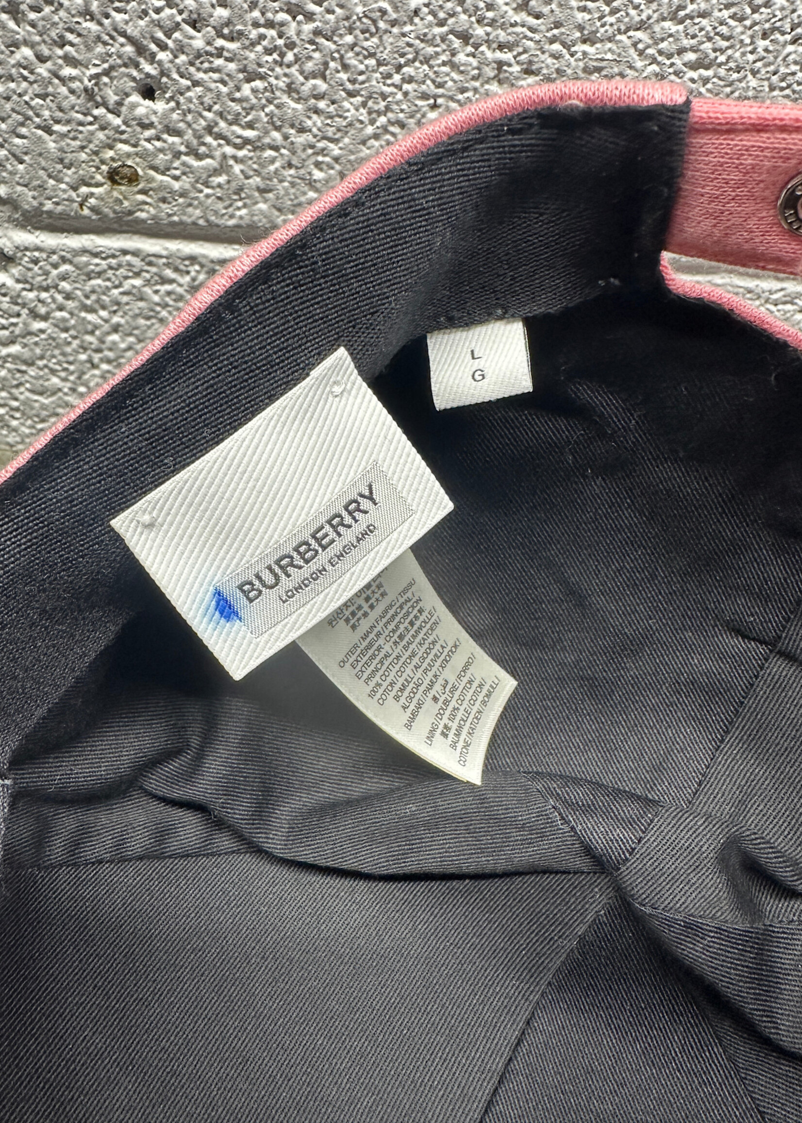 Burberry Pink Cap