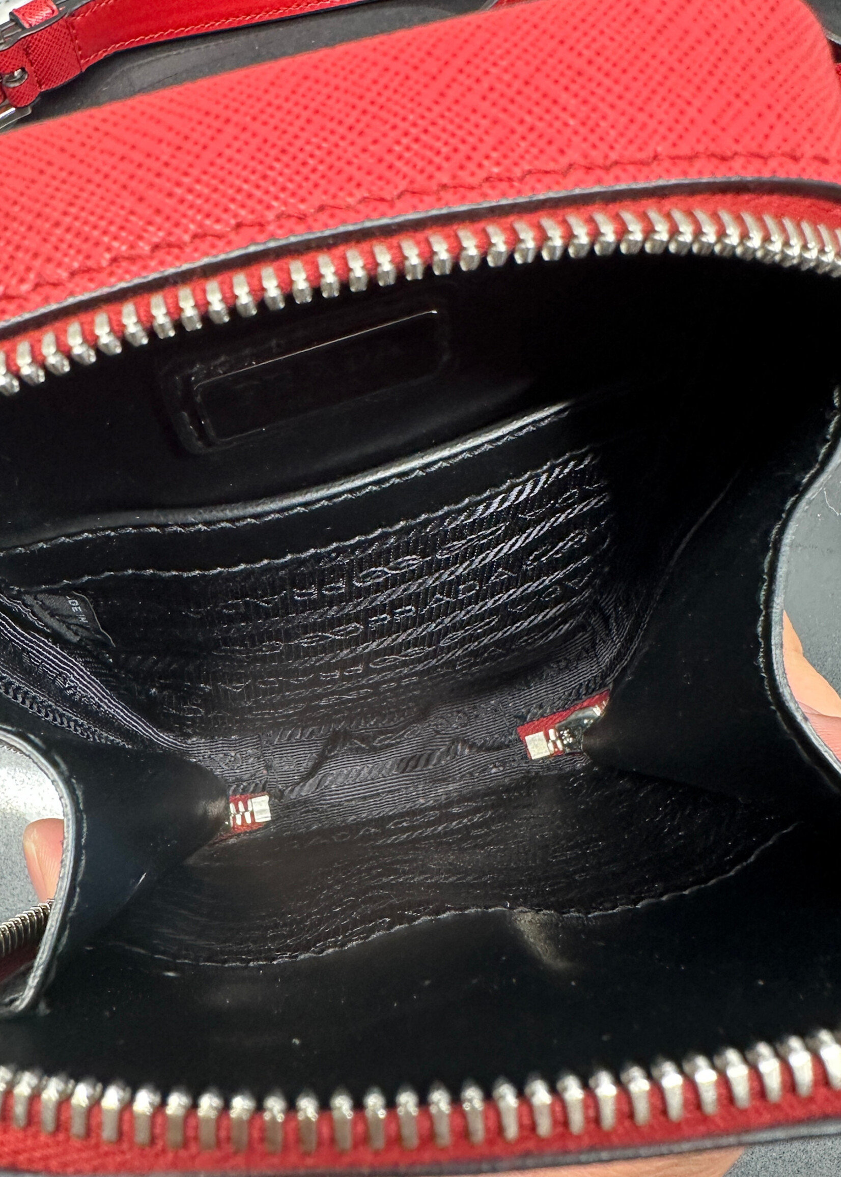 Prada Red Harness Bag