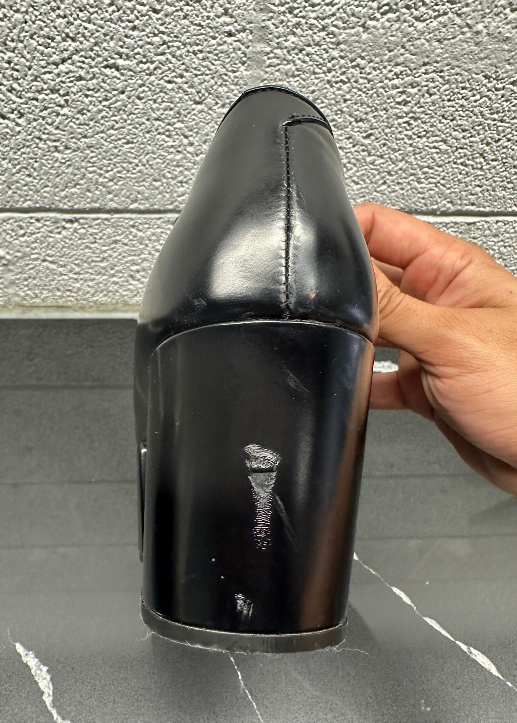 Prada Chunky Heel Derbies Masc 8 Fem 9.5 AS IS